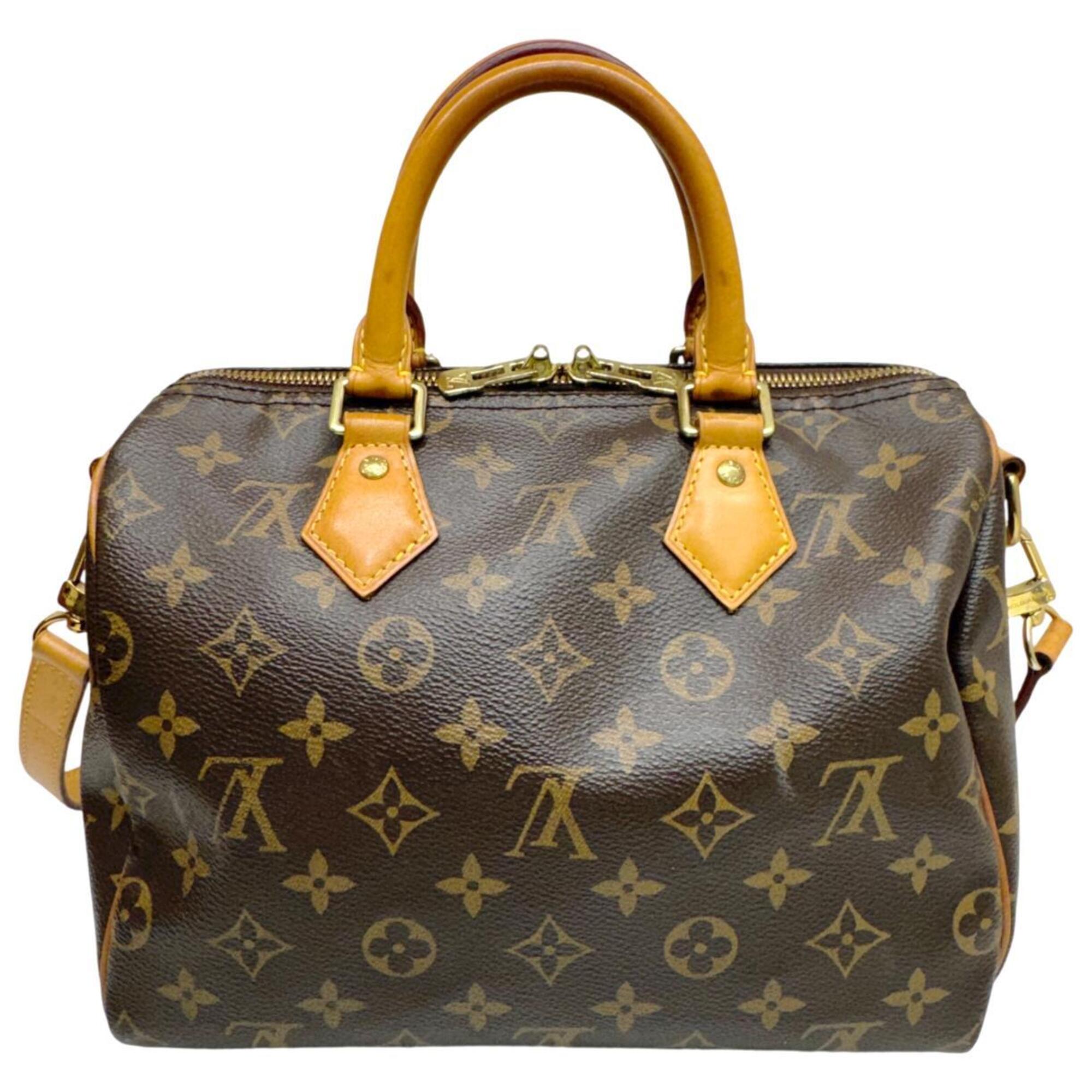 Louis Vuitton Brown Monogram Boston Bag Handbag (Pre-Owned)