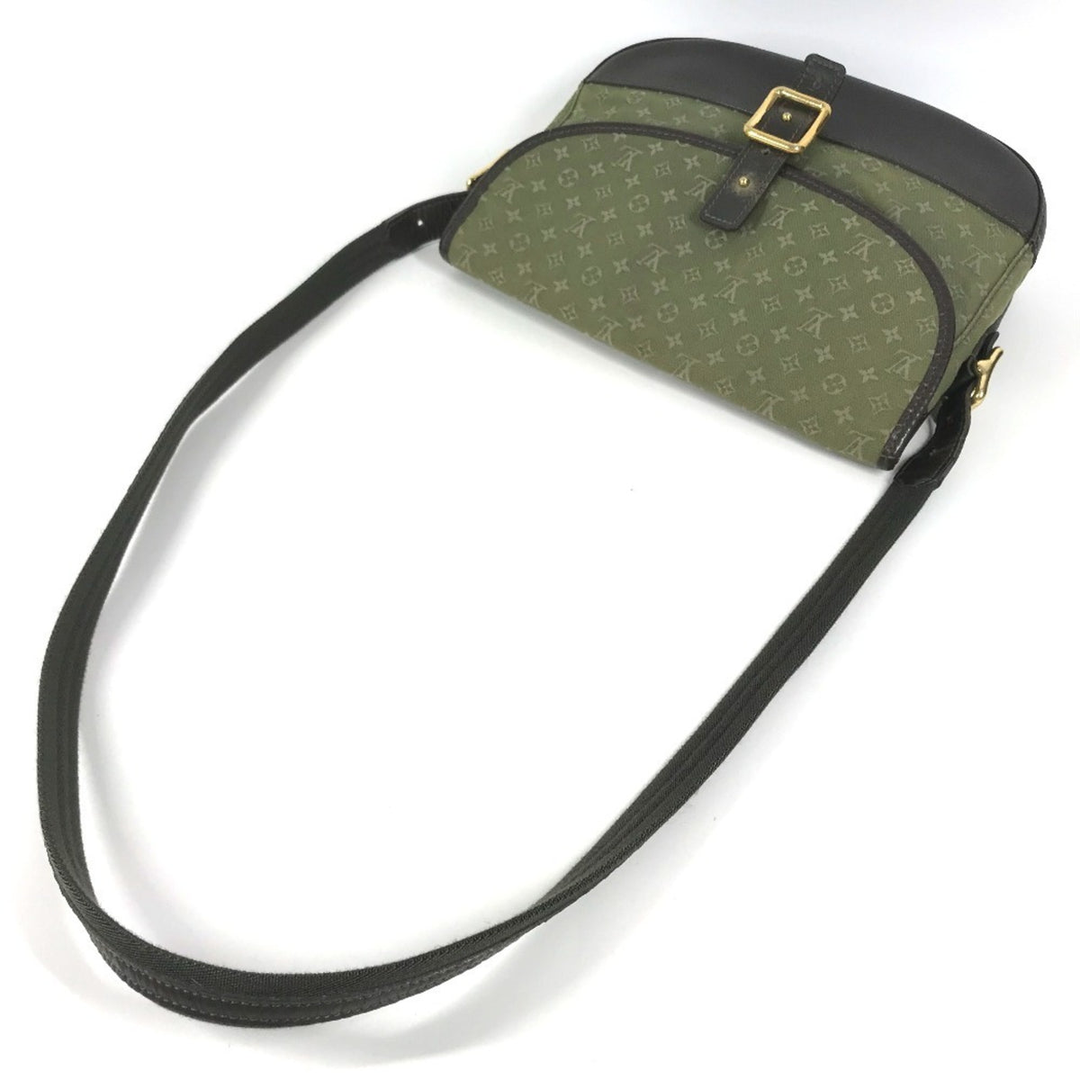 Louis Vuitton Khaki Monogram Monogram Mini Pochette Shoulder Bag (Pre-Owned)