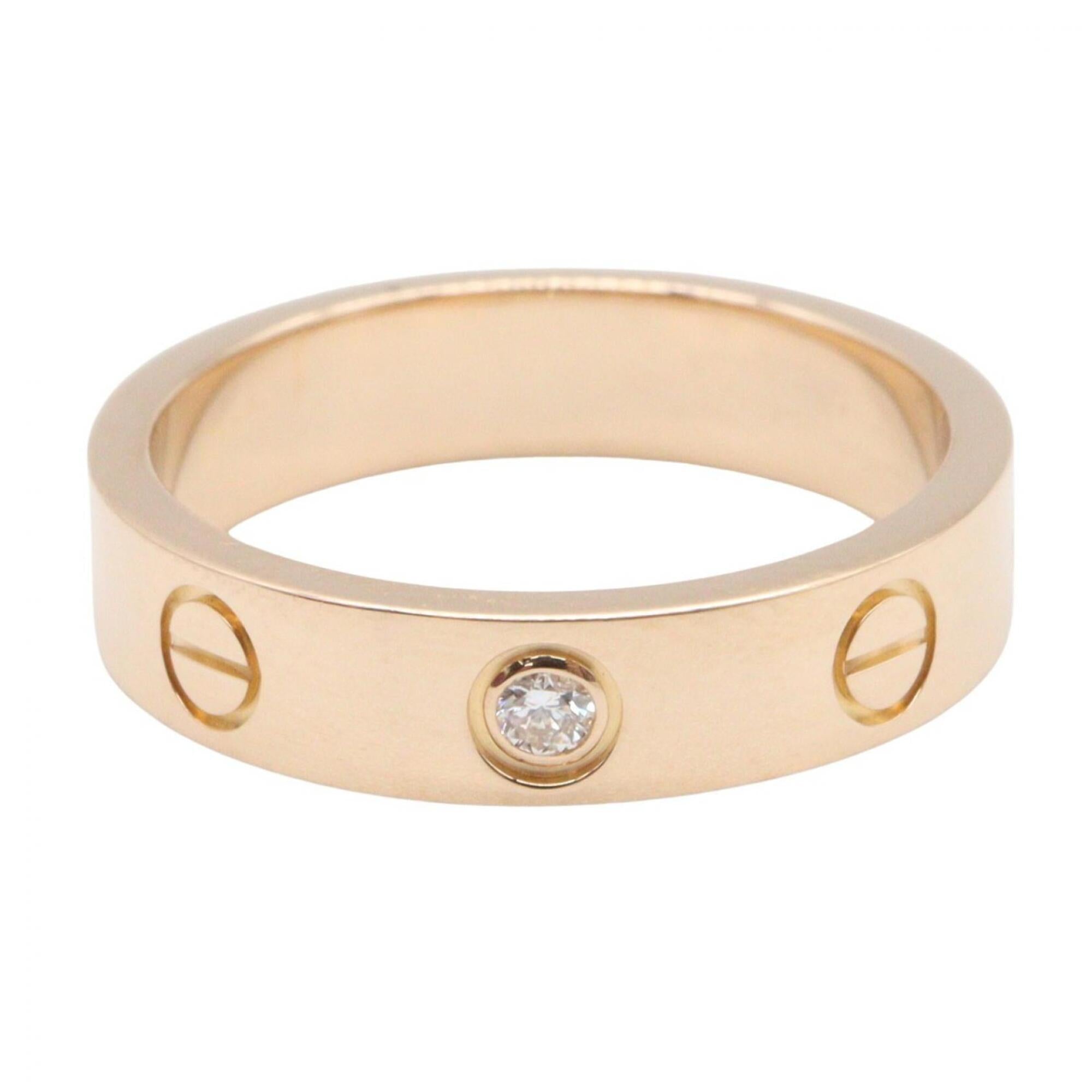 Cartier Gold Clear Pink Gold (18K) Band Ring (Pre-Owned)