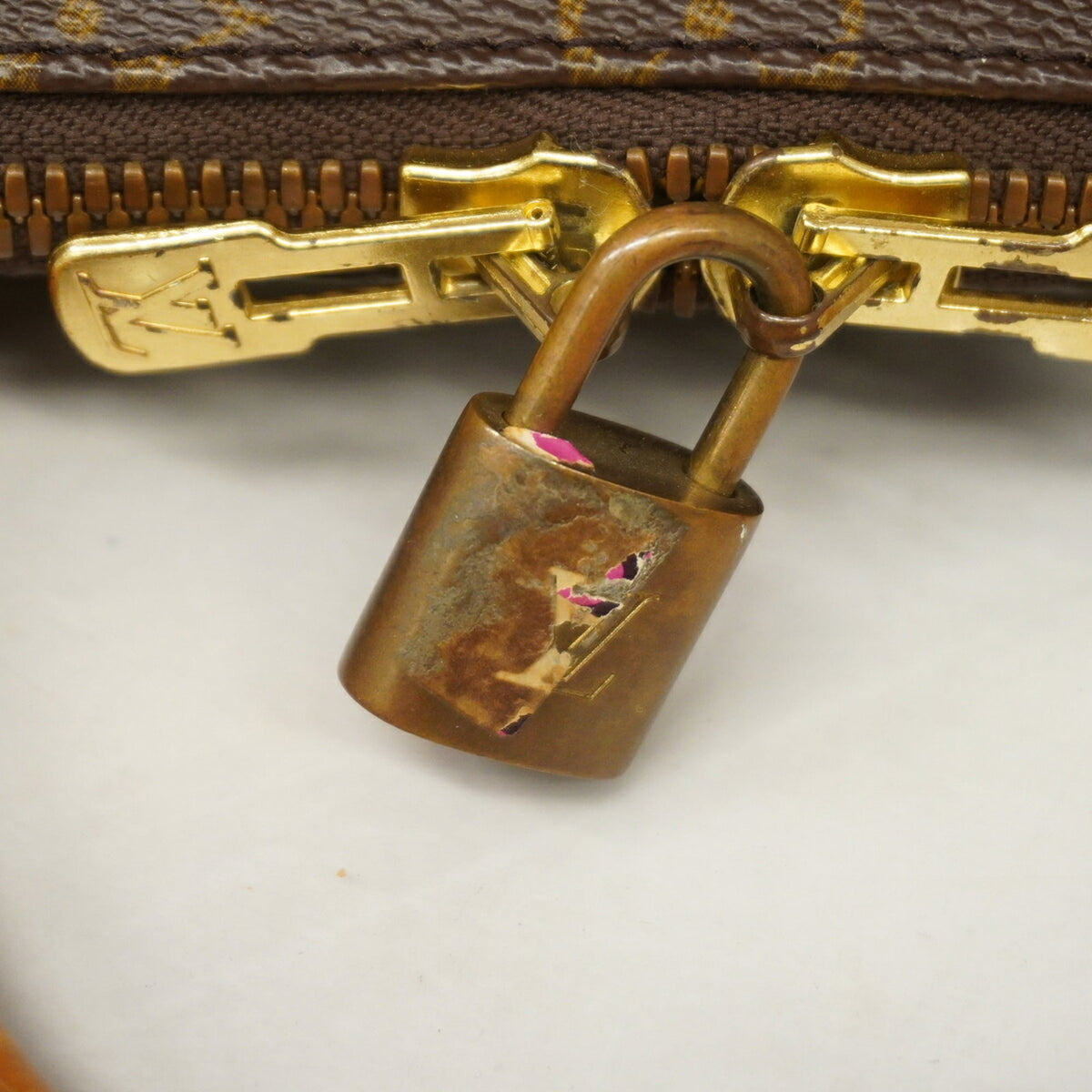 Louis Vuitton Brown Boston Bag (Pre-Owned)