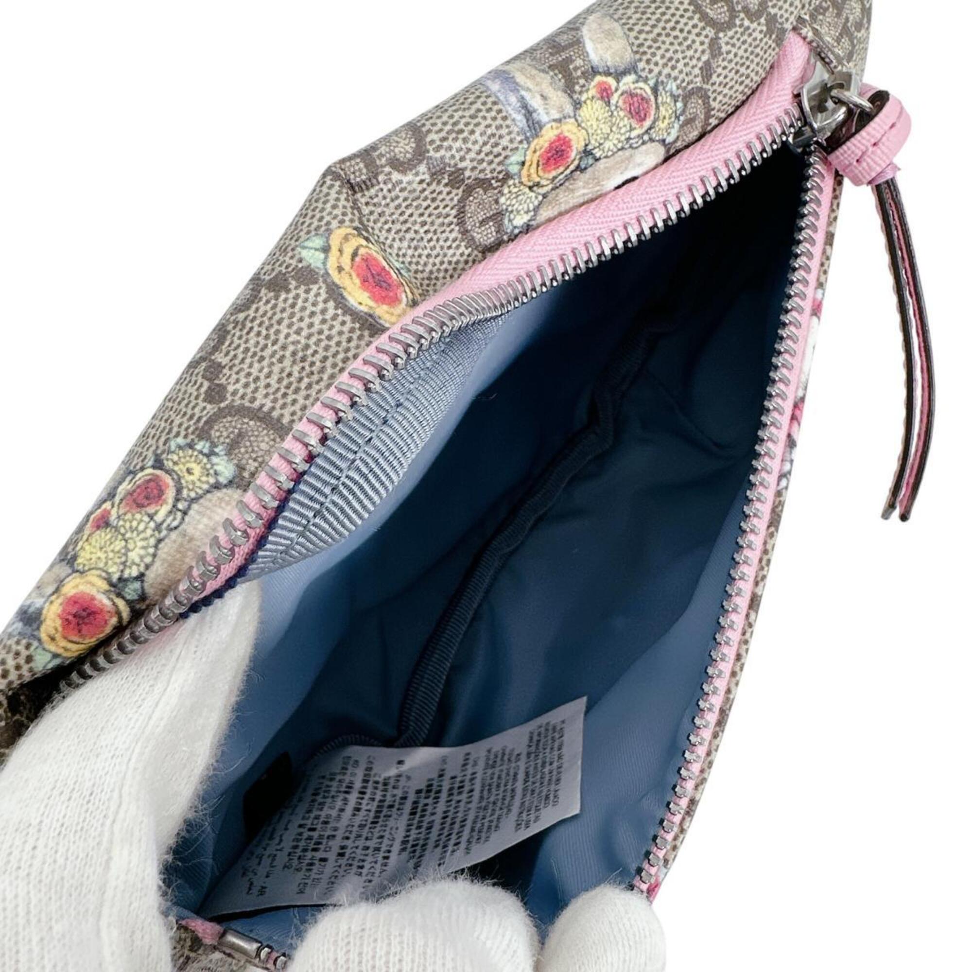Gucci Beige Gg Supreme Fanny Pack (Pre-Owned)