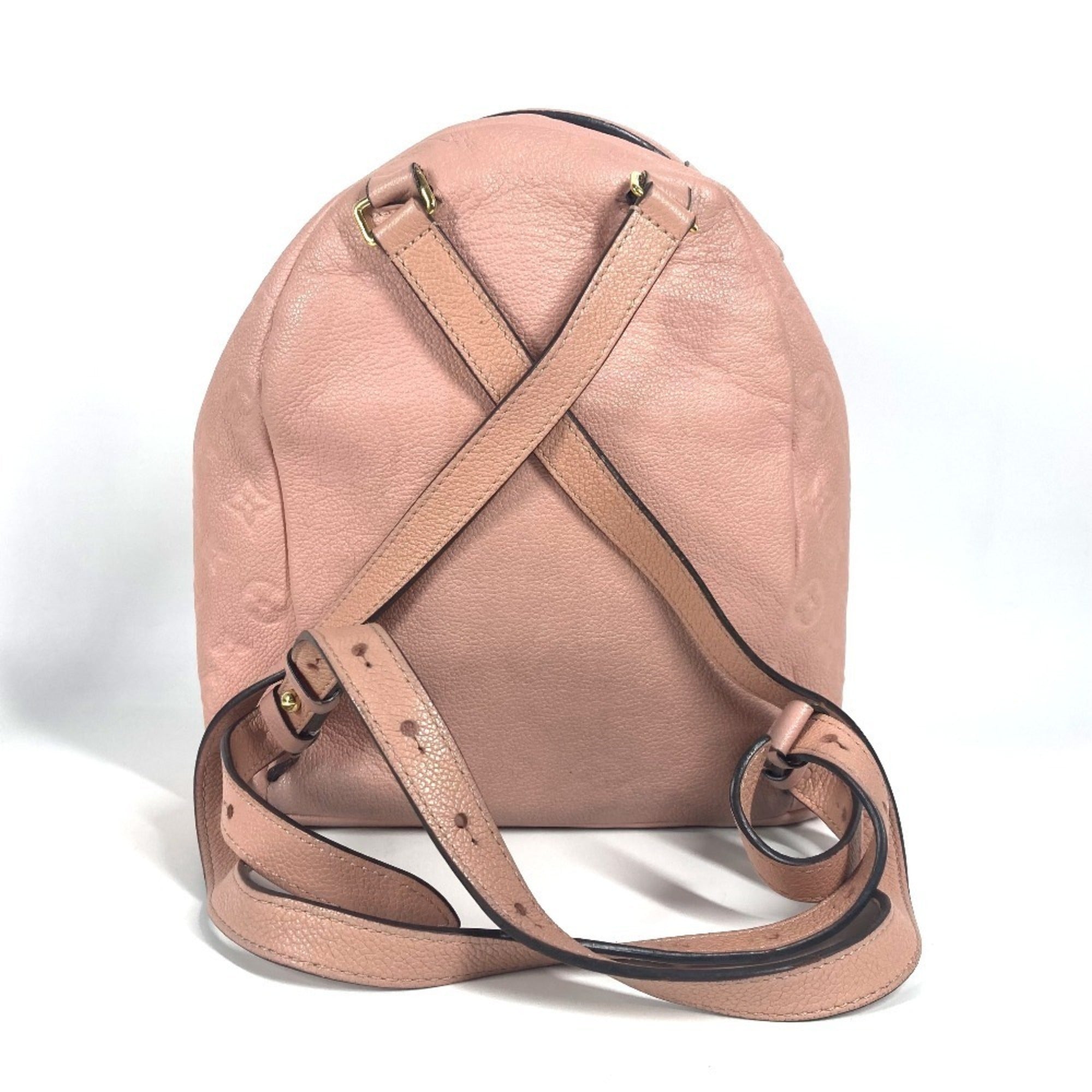 Louis Vuitton Galle Pink Monogram Empreinte Backpack (Pre-Owned)
