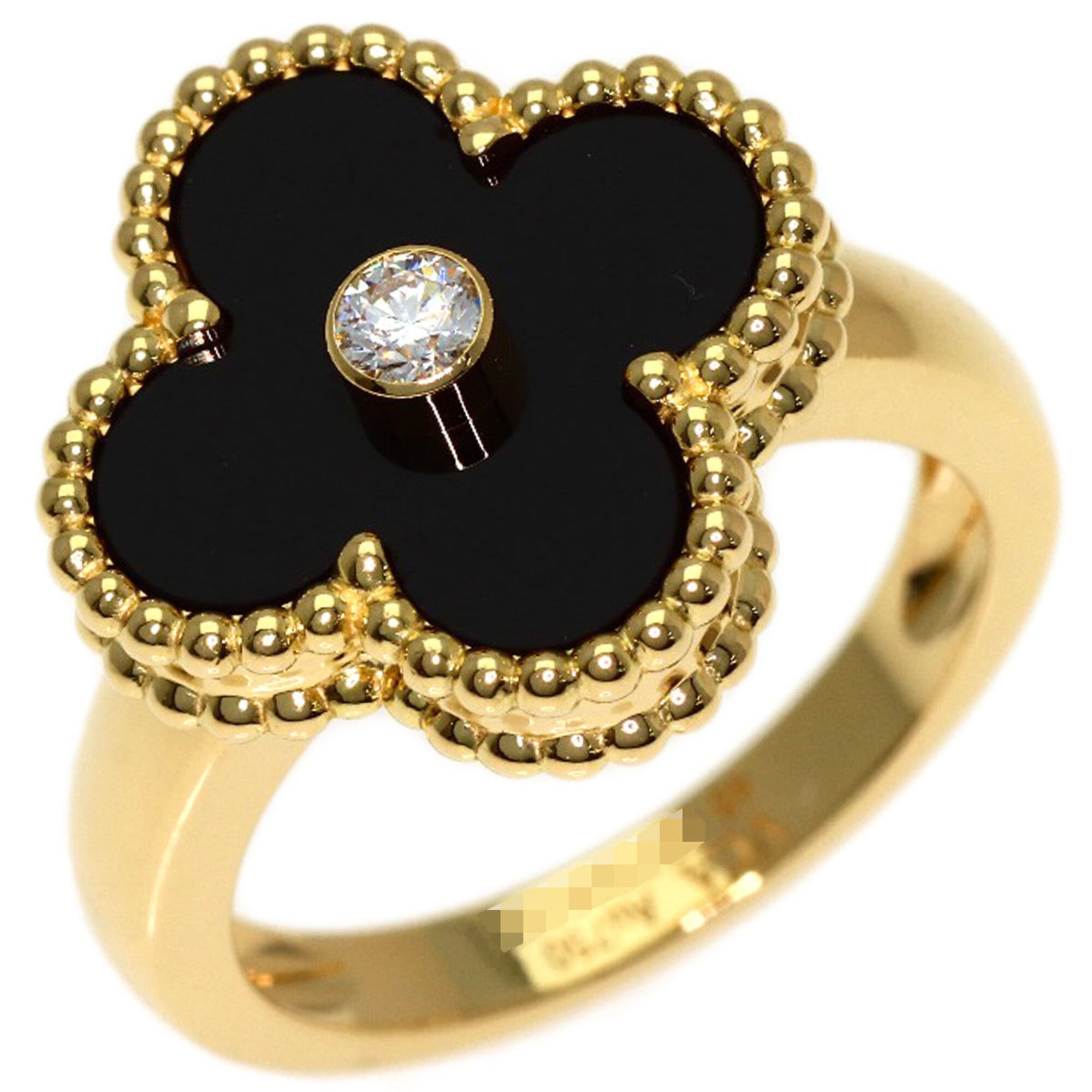 Van Cleef & Arpels Yellow Gold (18K) Band Ring (Pre-Owned)