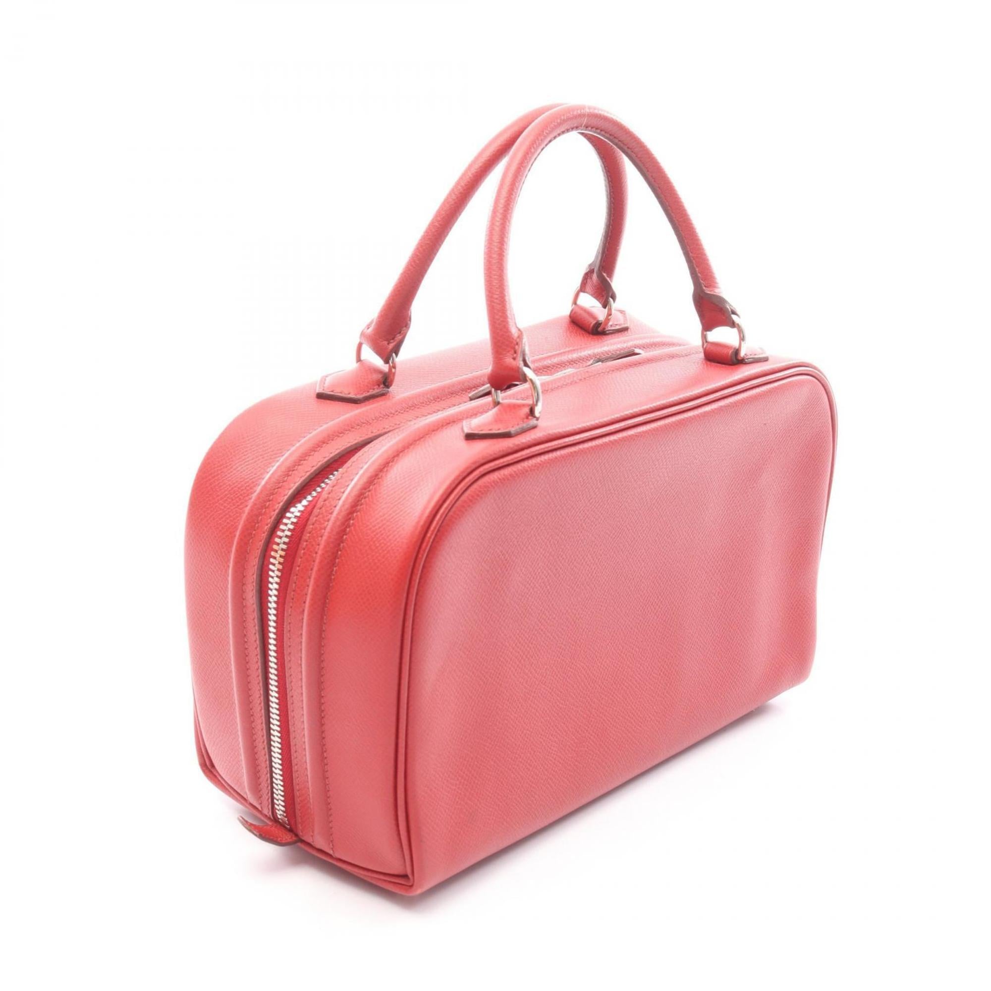 Hermes Red Color Epsom Leather Handbag (Pre-Owned)