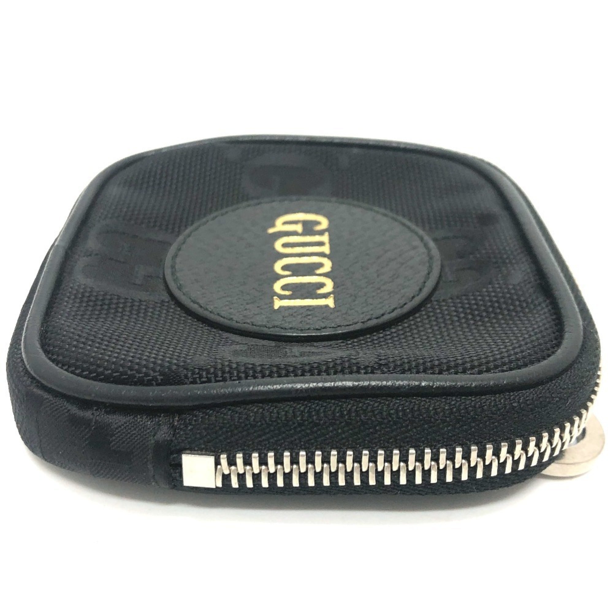 Gucci Black Gg Canvas Coin Purse/Coin Case (Pre-Owned)
