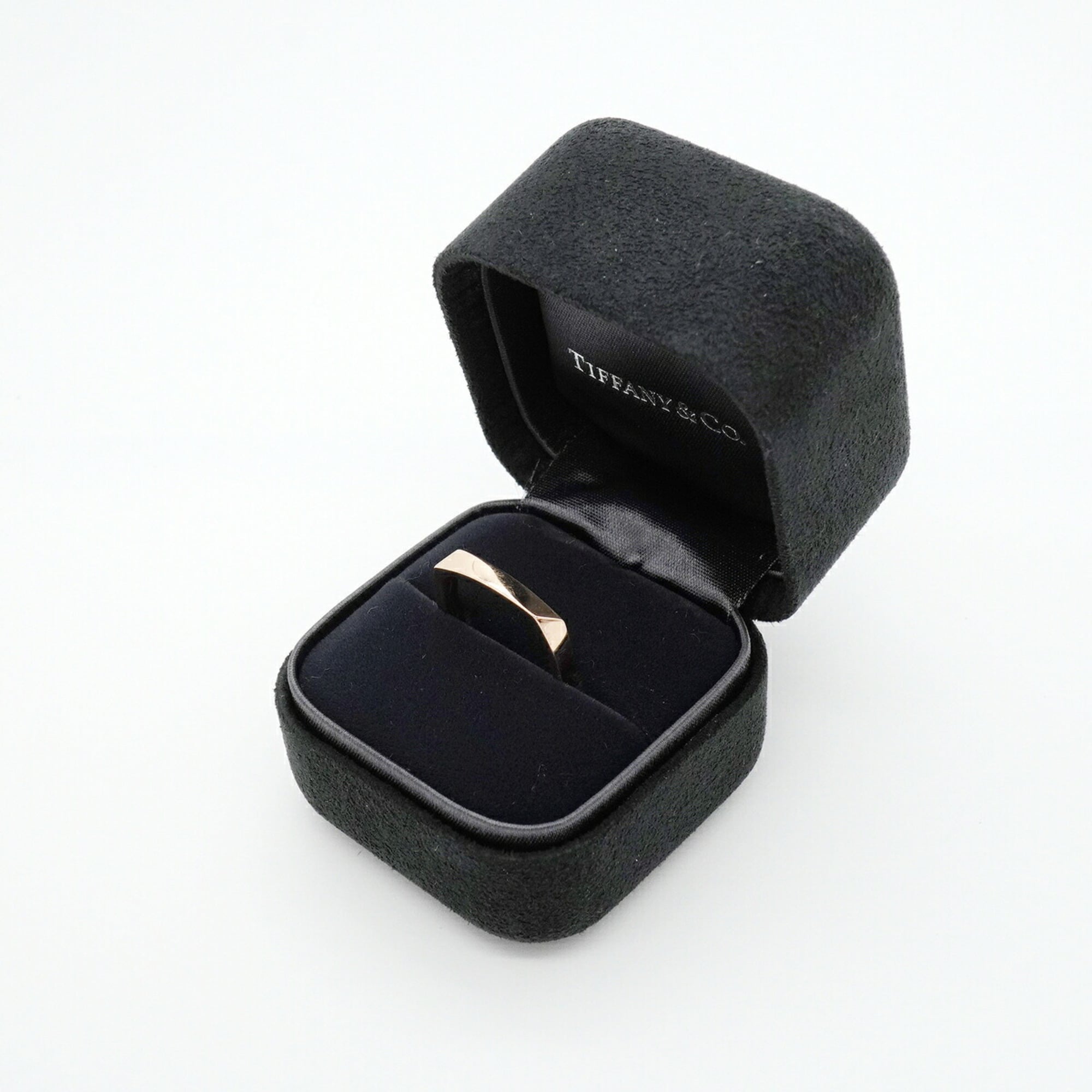 Tiffany Pink Gold (18K) Band Ring (Pre-Owned)