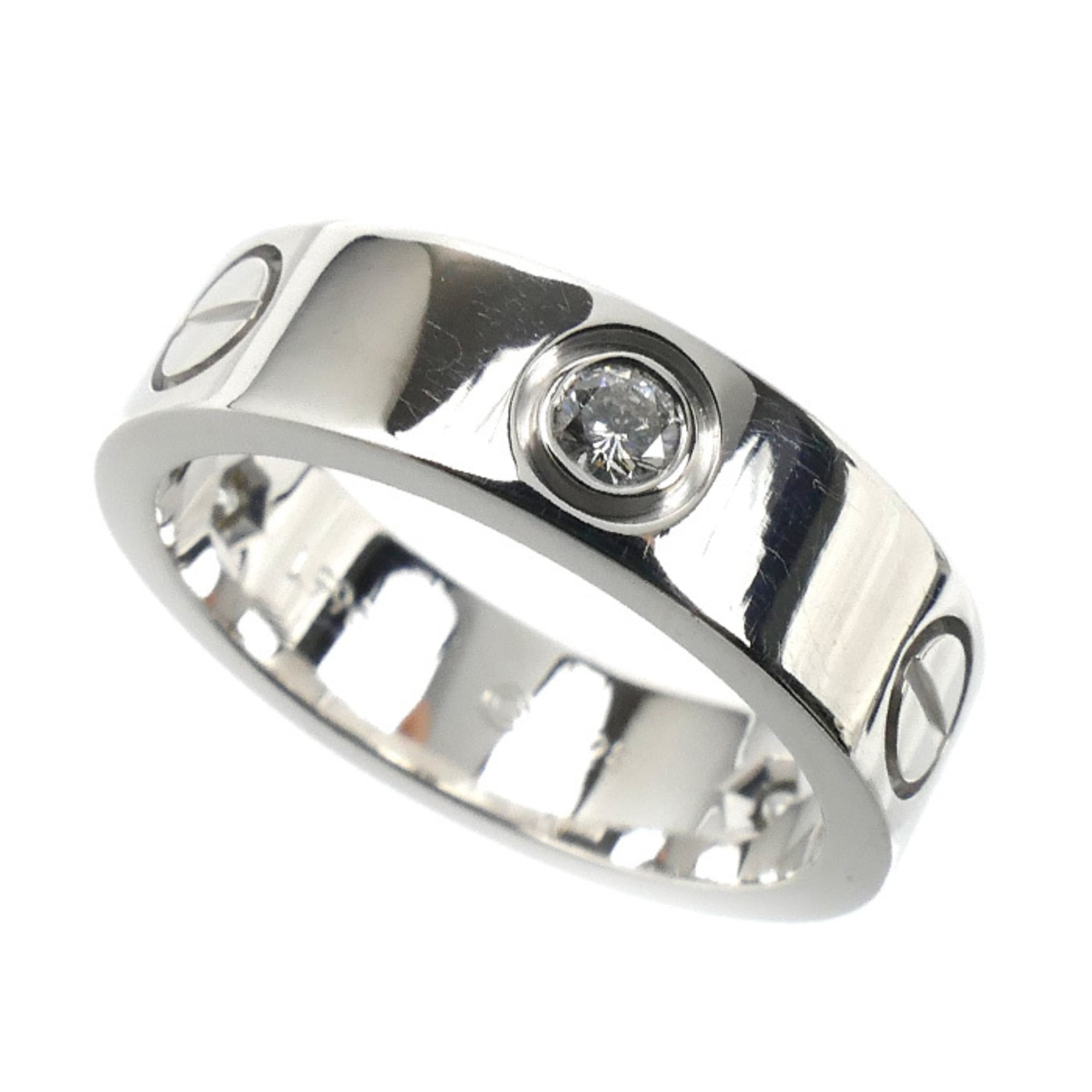 Cartier White Gold (18K) Band Ring (Pre-Owned)