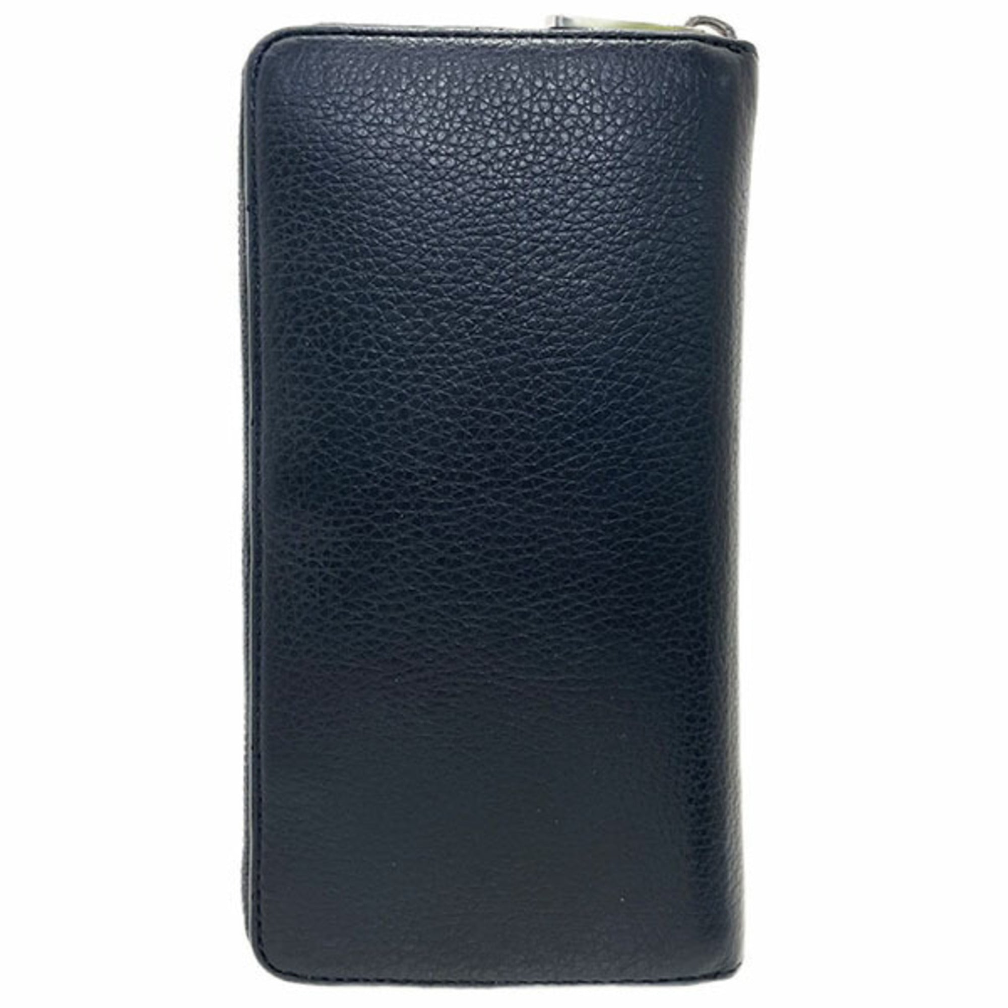 Bally Black Leather Coin Purse/Coin Case (Pre-Owned)