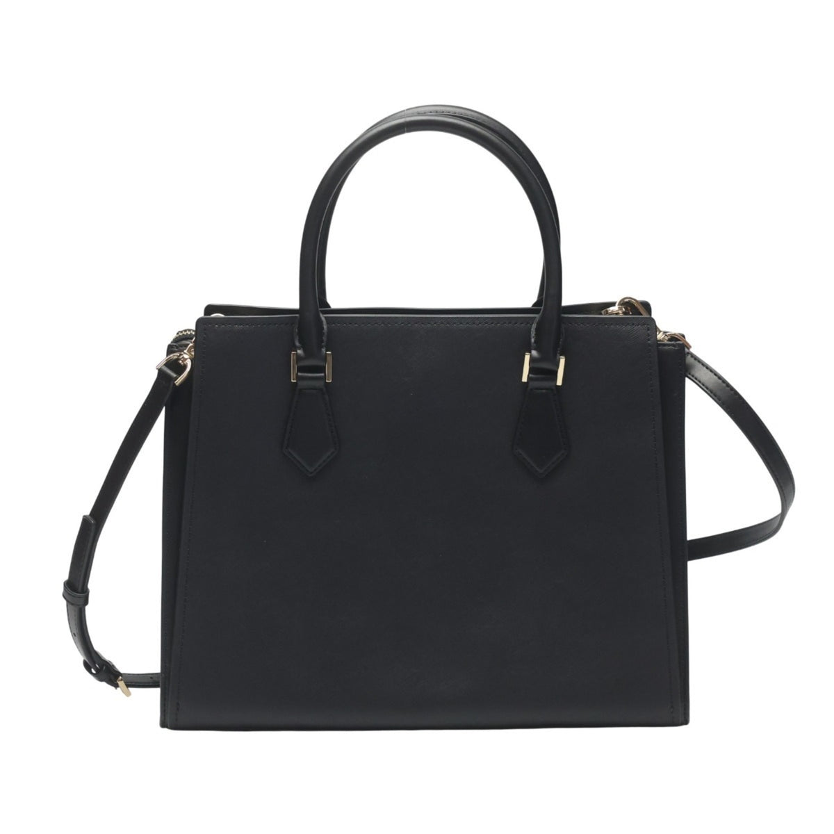 Michael Kors Black Leather Tote Bag (Pre-Owned)