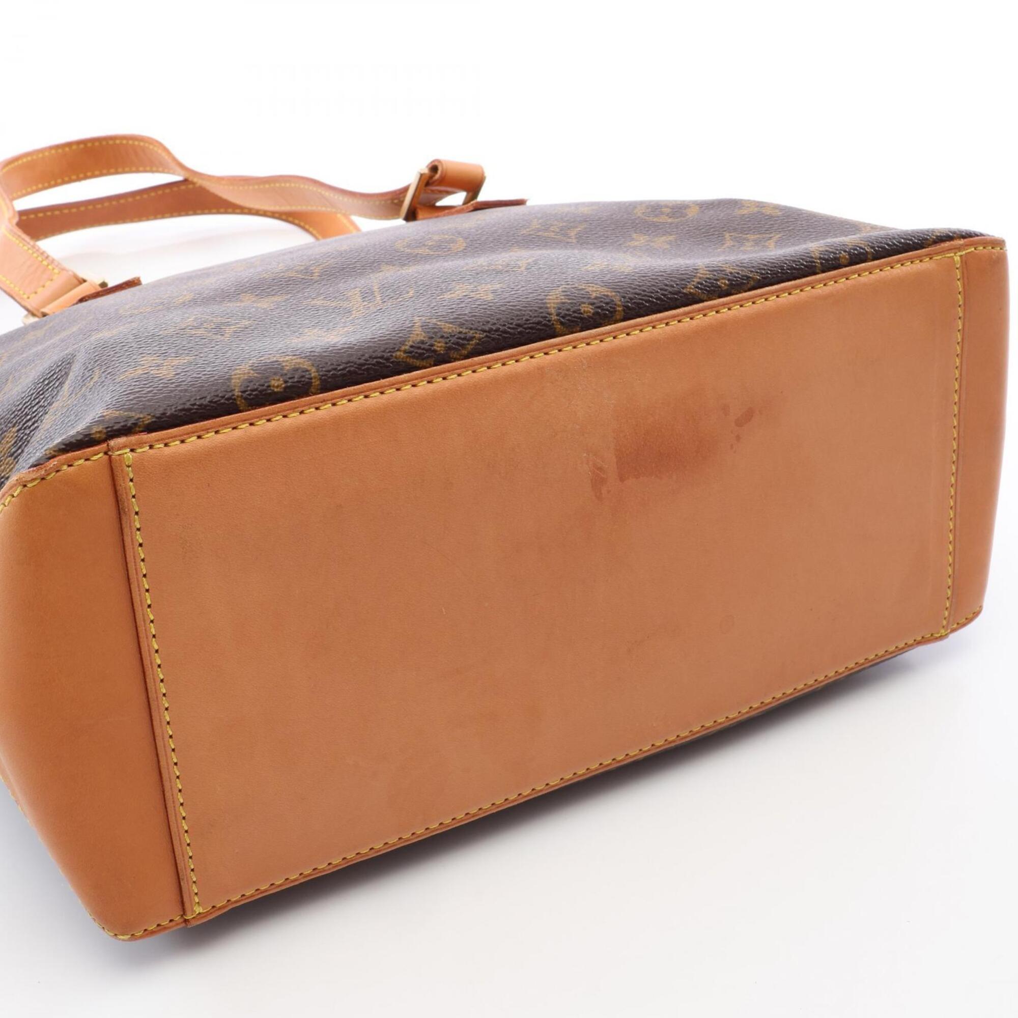 Louis Vuitton Brown Monogram Coated Canvas Pvc Monogram Leather Handbag Shoulder Bag (Pre-Owned)