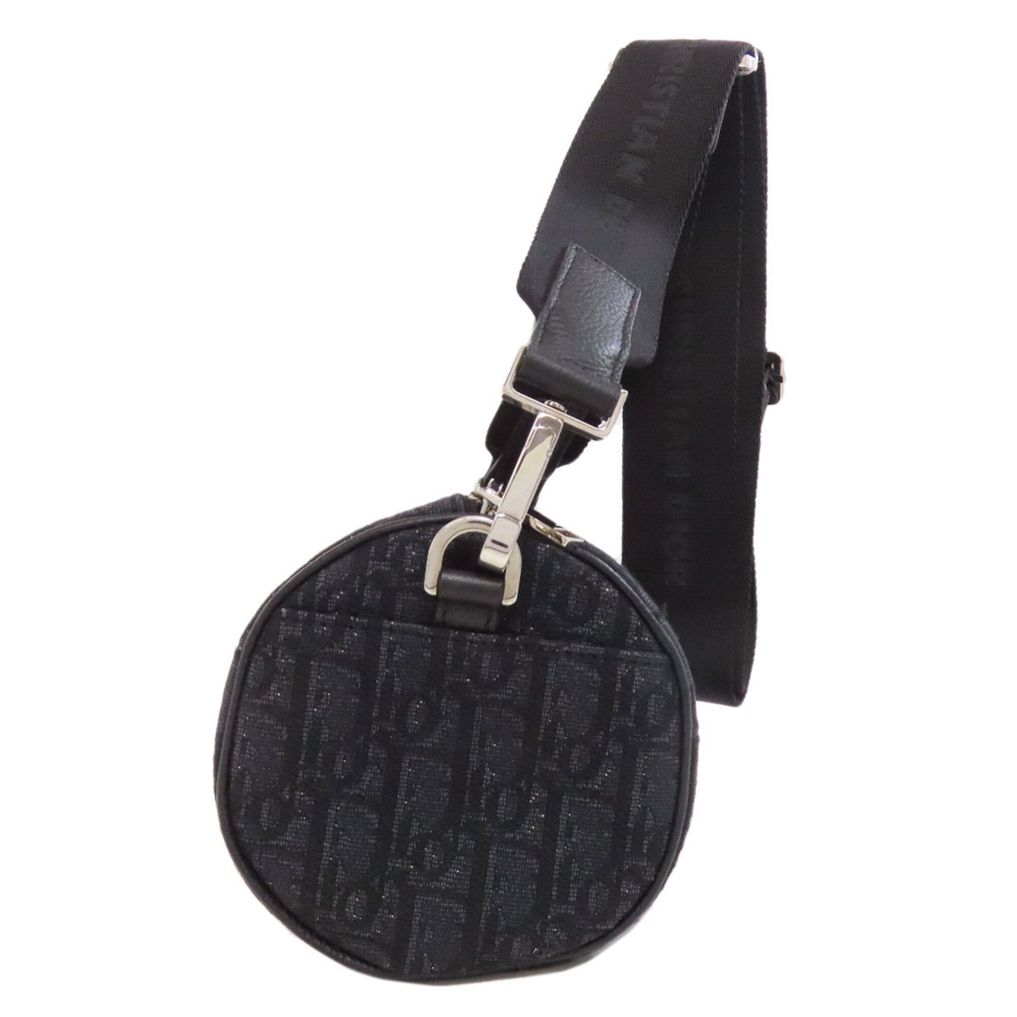 Christian Dior Black Canvas Shoulder Bag (Pre-Owned)
