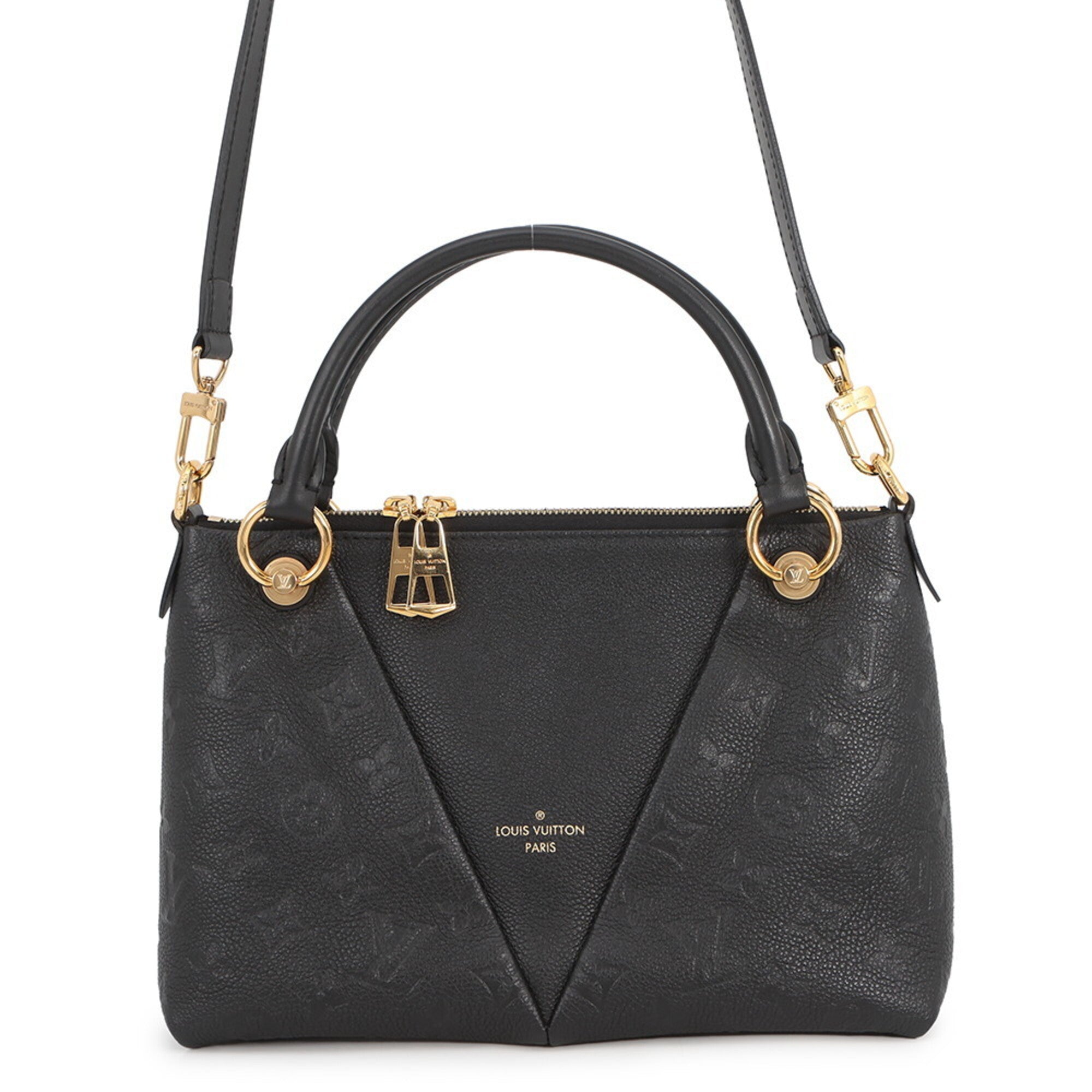 Louis Vuitton Black Monogram Noir Monogram Empreinte Handbag Shoulder Bag (Pre-Owned)