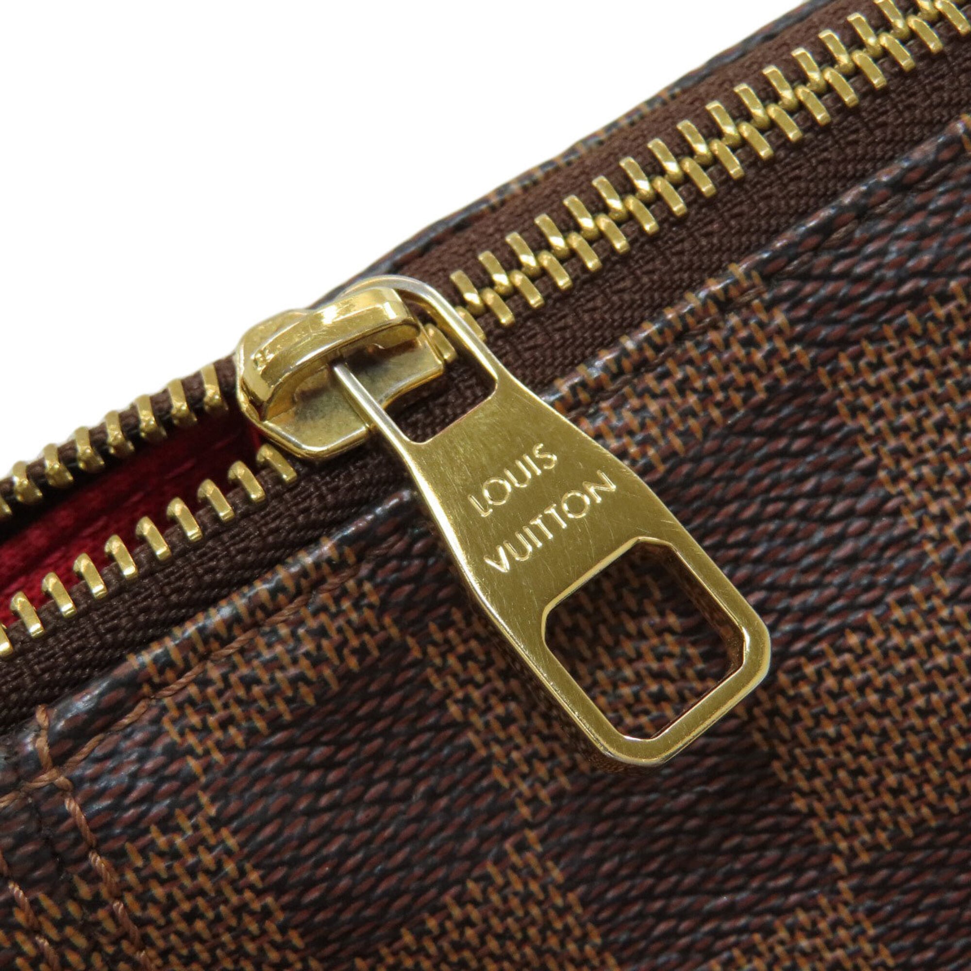 Louis Vuitton Damier Canvas Ebene Damier Canvas Handbag (Pre-Owned)