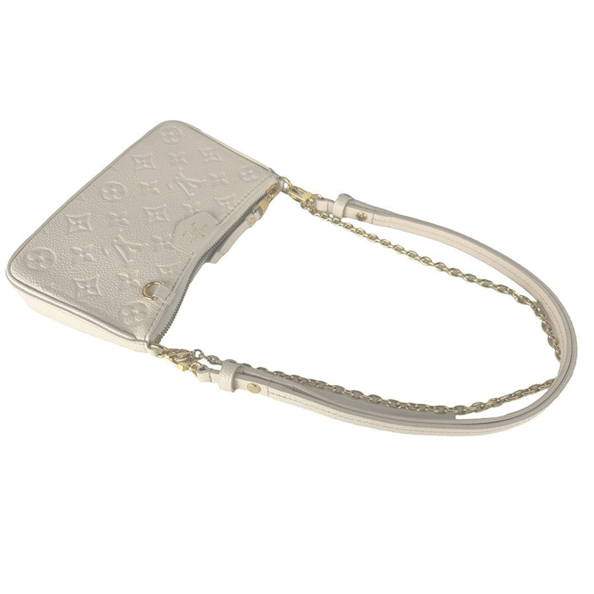 Louis Vuitton Cream Monogram Empreinte Shoulder Bag (Pre-Owned)