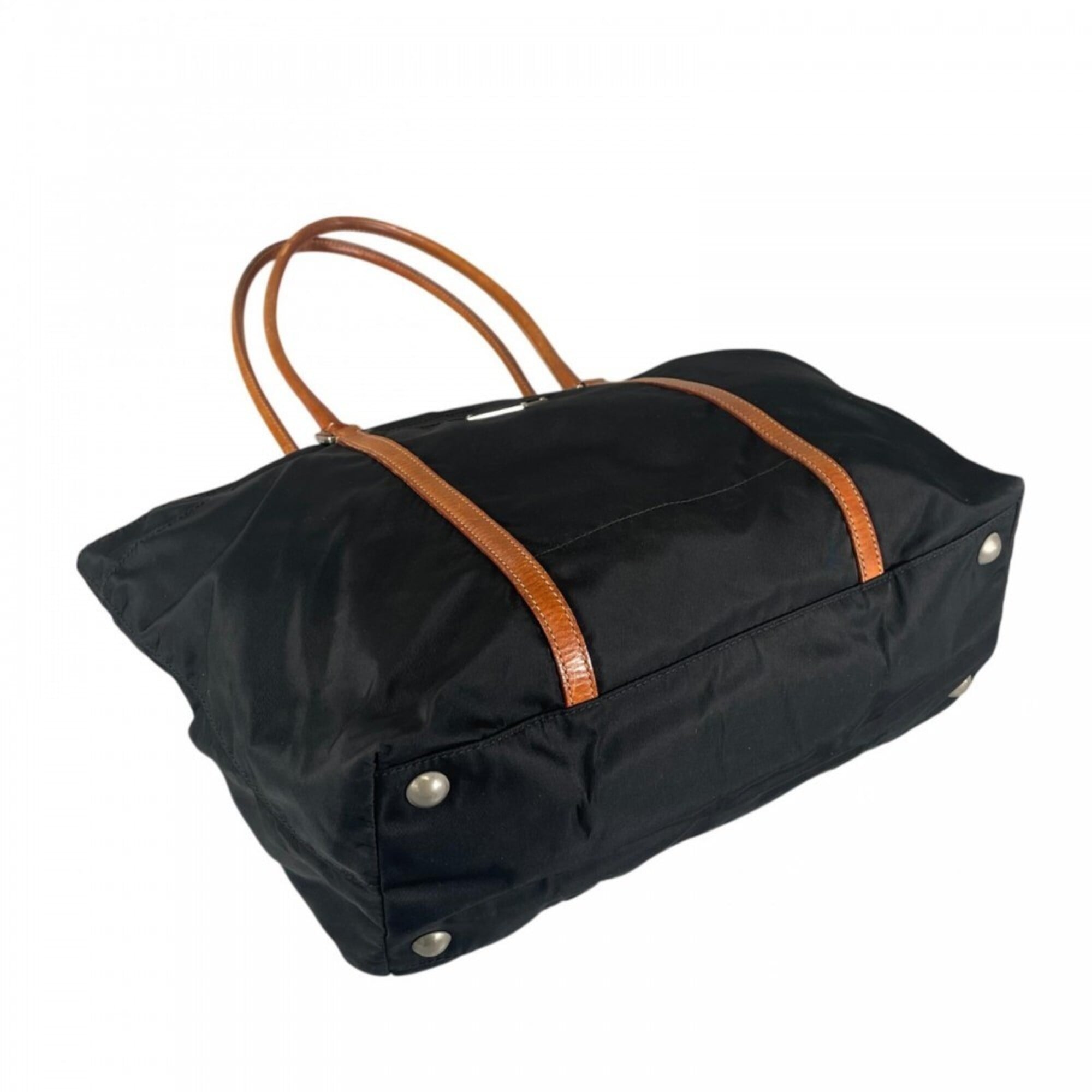 Prada Black Nylon Handbag (Pre-Owned)