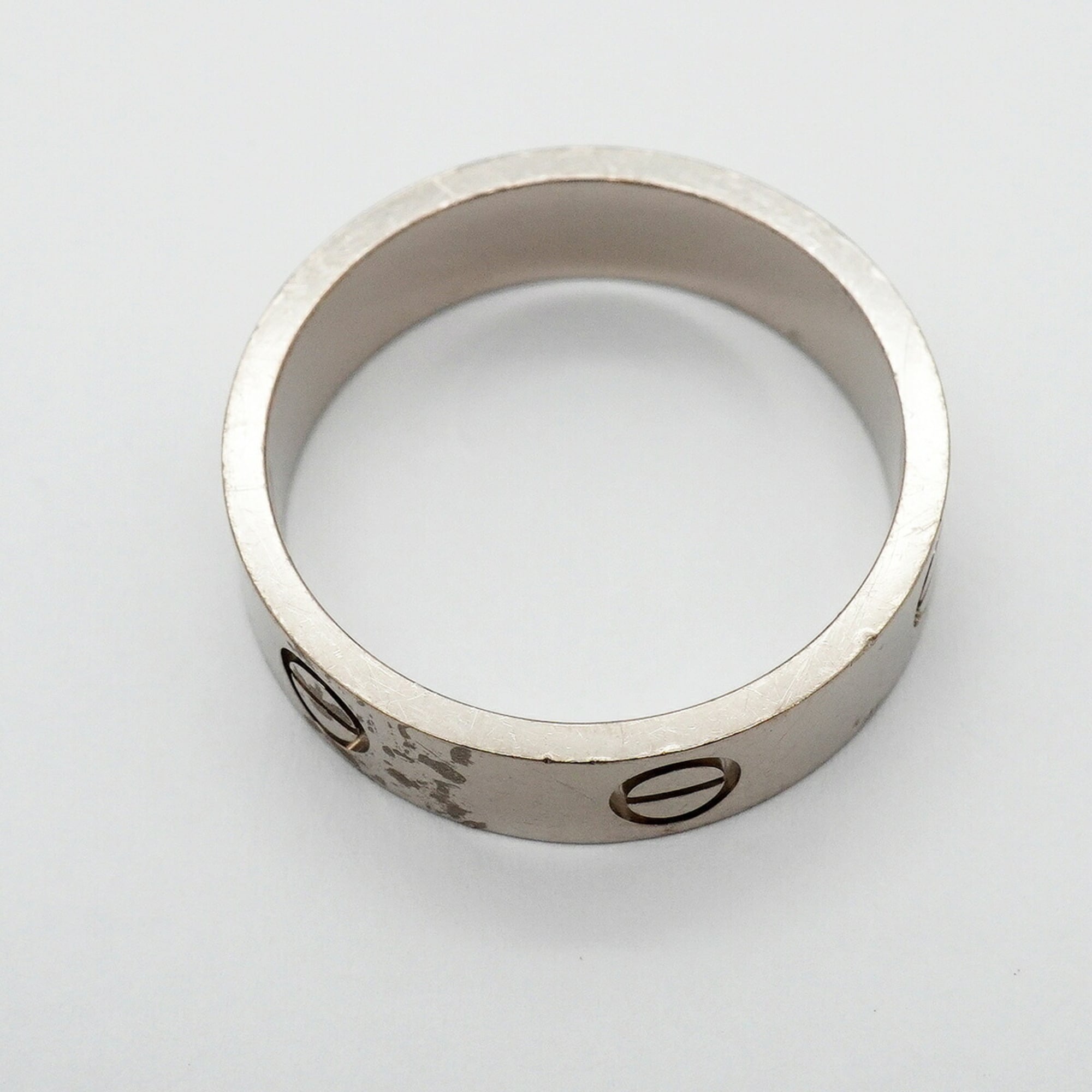 Cartier White Gold (18K) Band Ring (Pre-Owned)