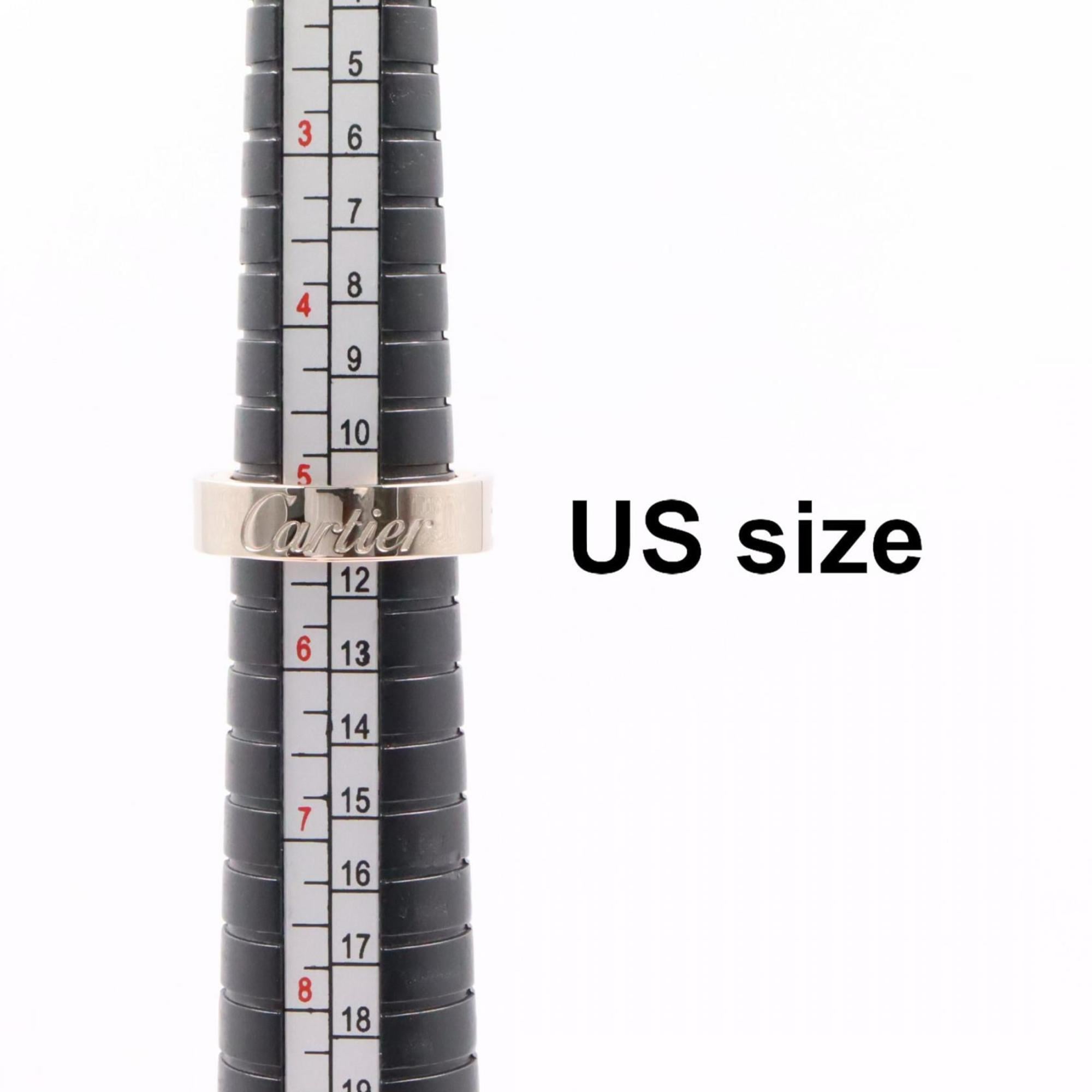 Cartier Gold Silver Pink Gold (18K) White Gold (18K) Band Ring (Pre-Owned)