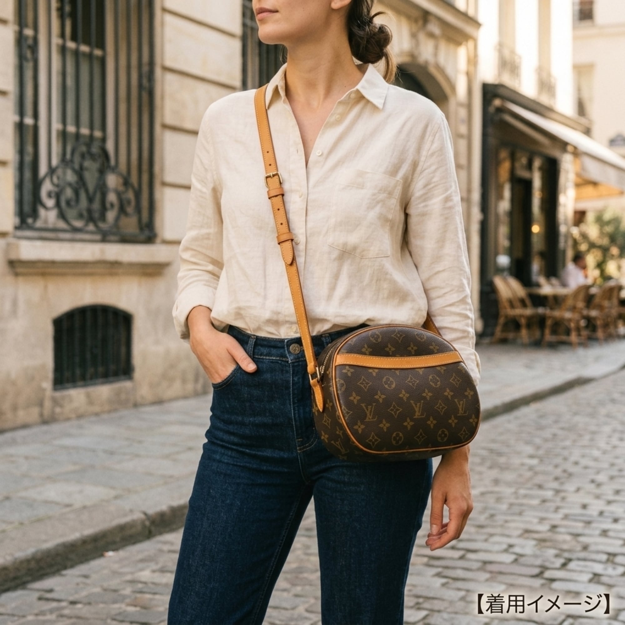 Louis Vuitton Monogram Brown Monogram Canvas Handbag Shoulder Bag (Pre-Owned)