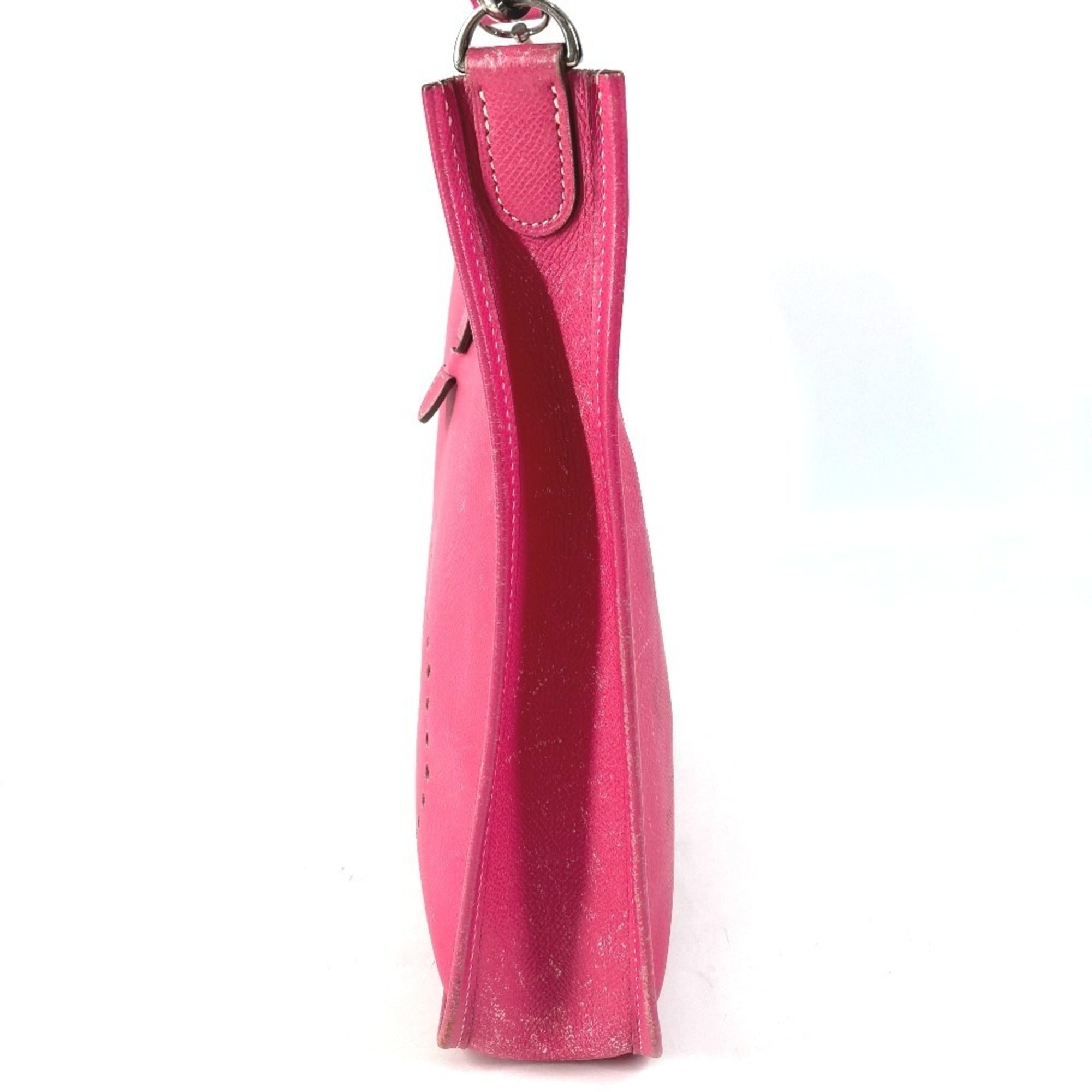 Hermes Pink Rose Tyrien Epsom Leather Shoulder Bag (Pre-Owned)