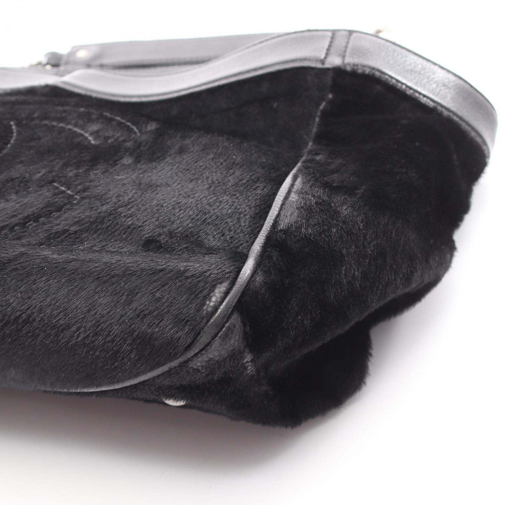 Chanel Black Leather Tote Bag (Pre-Owned)
