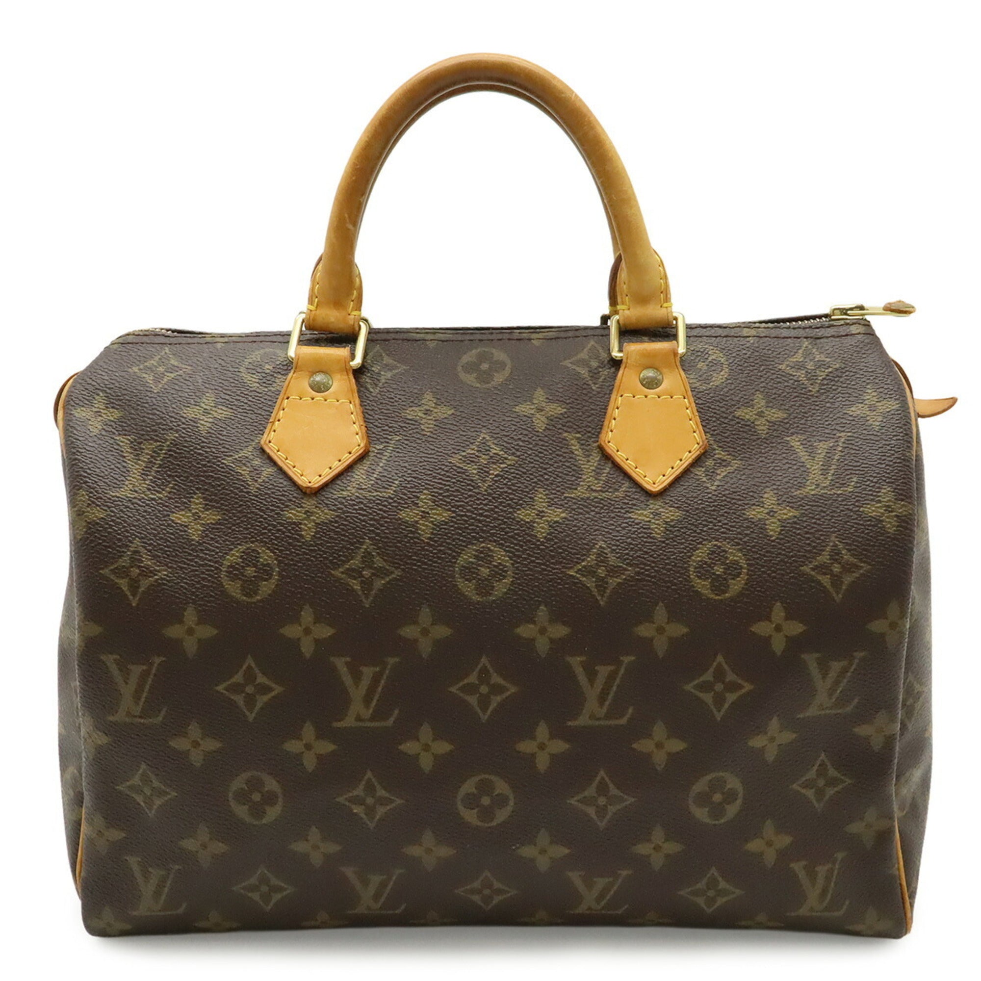 Louis Vuitton Brown Monogram Canvas Pvc Coated Canvas Handbag (Pre-Owned)