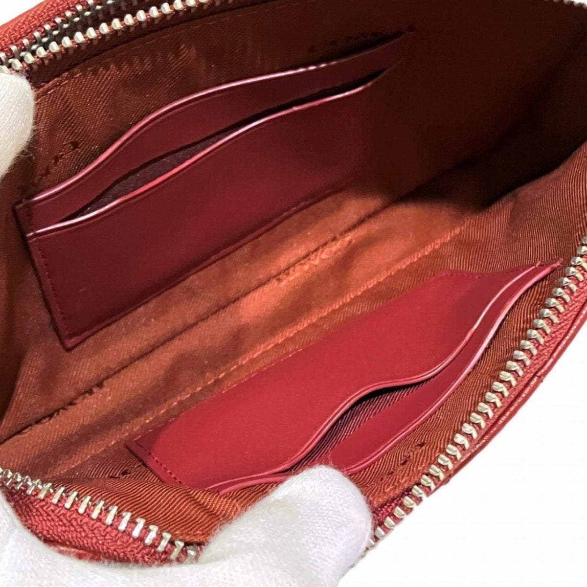Coach Wine Leather Handbag (Pre-Owned)
