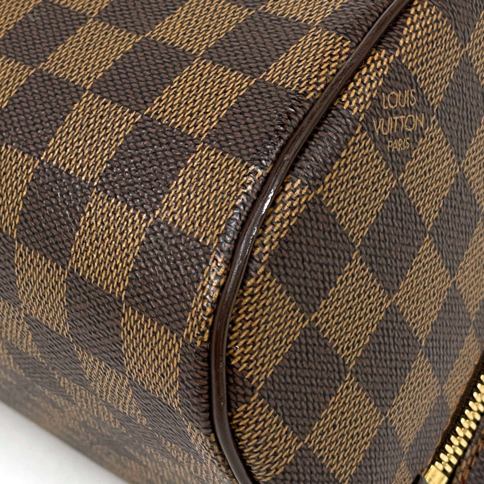 Louis Vuitton Damier Brown Damier Canvas Handbag (Pre-Owned)