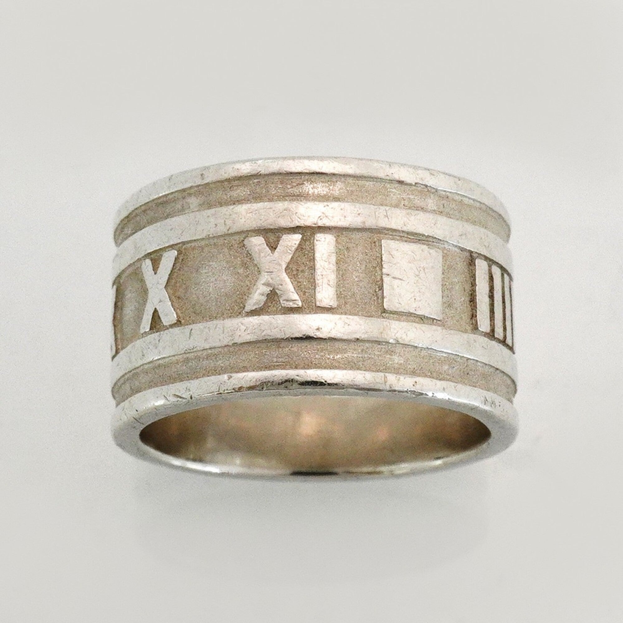 Tiffany Silver 925 Band Ring (Pre-Owned)
