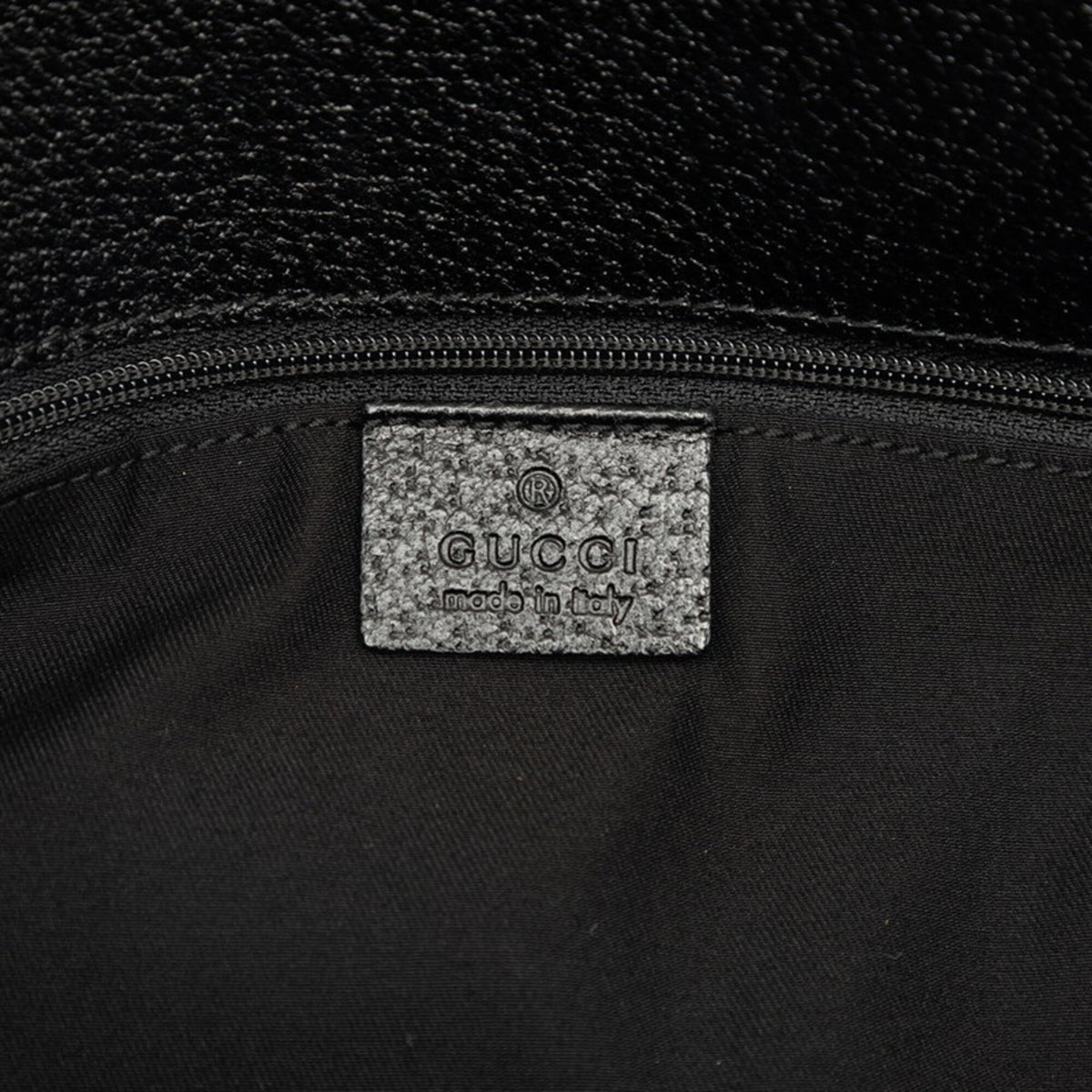 Gucci Black Gg Canvas Handbag Tote Bag (Pre-Owned)