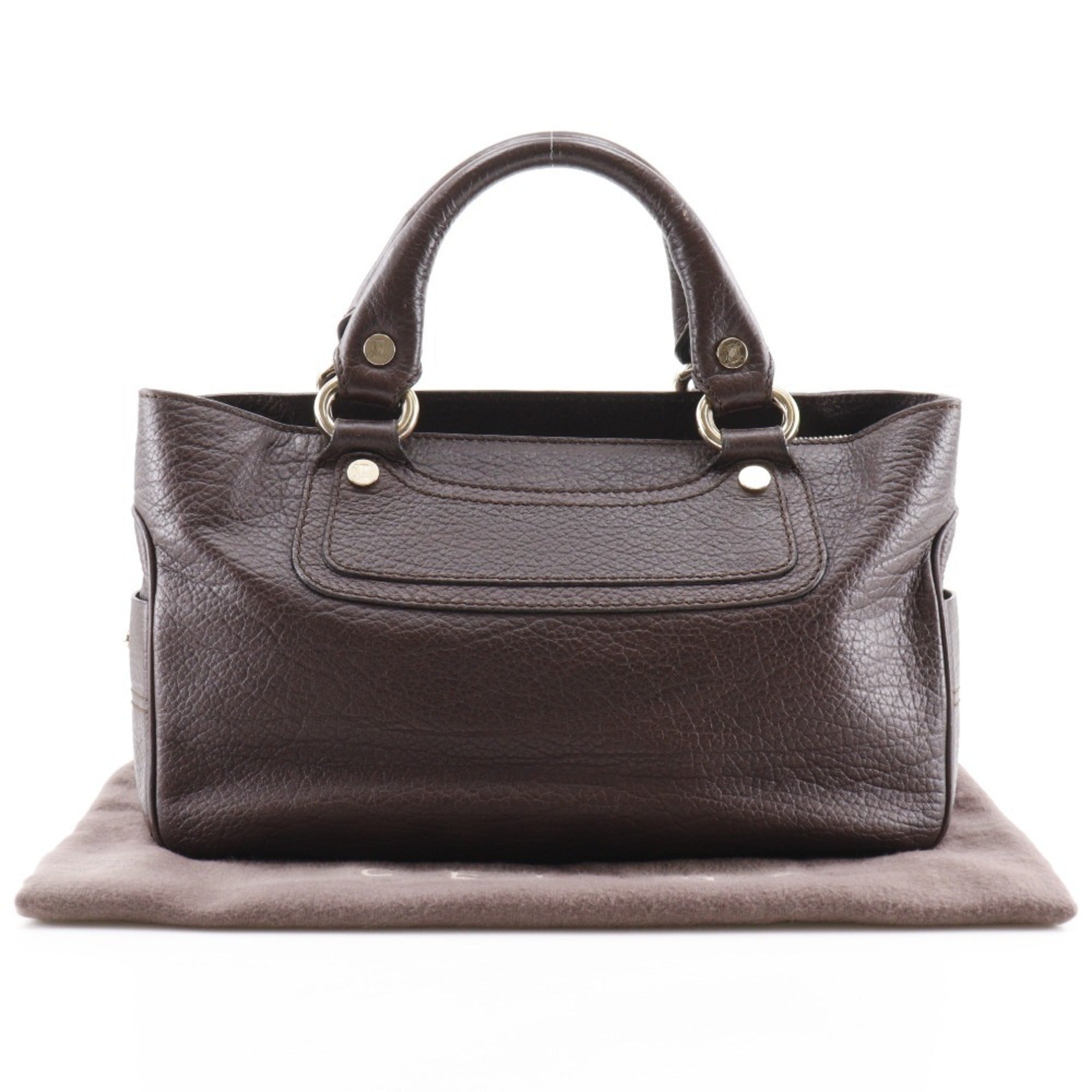 Celine Brown Leather Handbag (Pre-Owned)