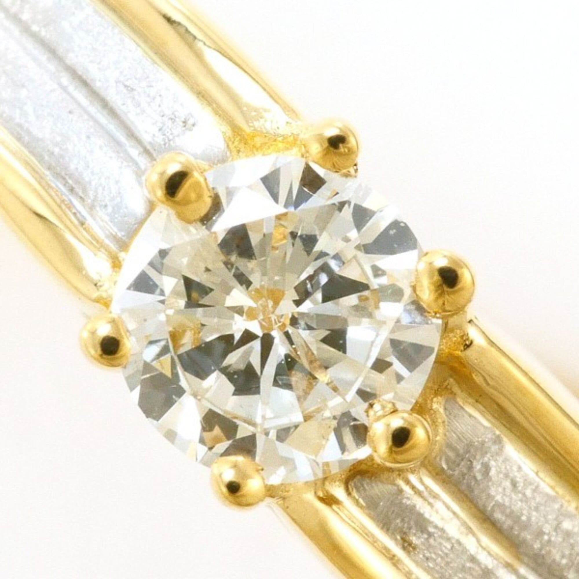 Unbranded Platinum Yellow Gold Yellow Gold (18K) Platinum 900 Band Ring (Pre-Owned)