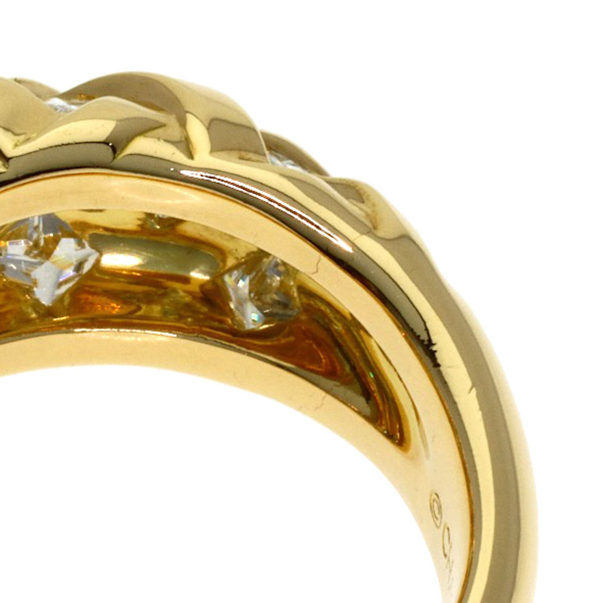 Chanel Yellow Gold (18K) Band Ring (Pre-Owned)
