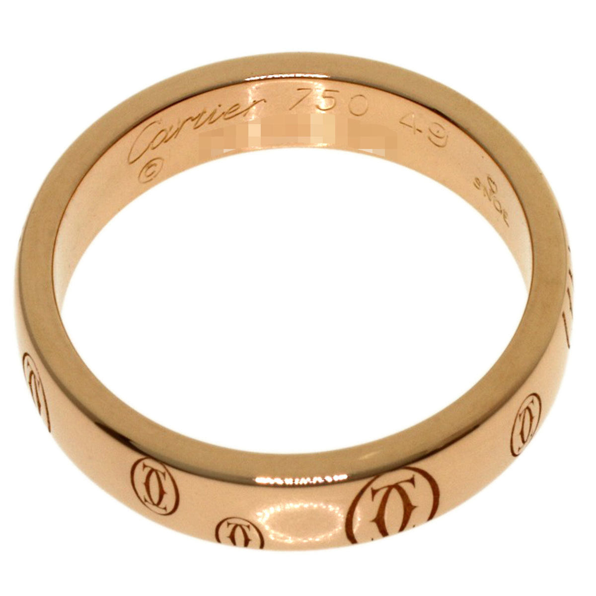 Cartier Happy Birthday Pink Gold (18K) Band Ring (Pre-Owned)
