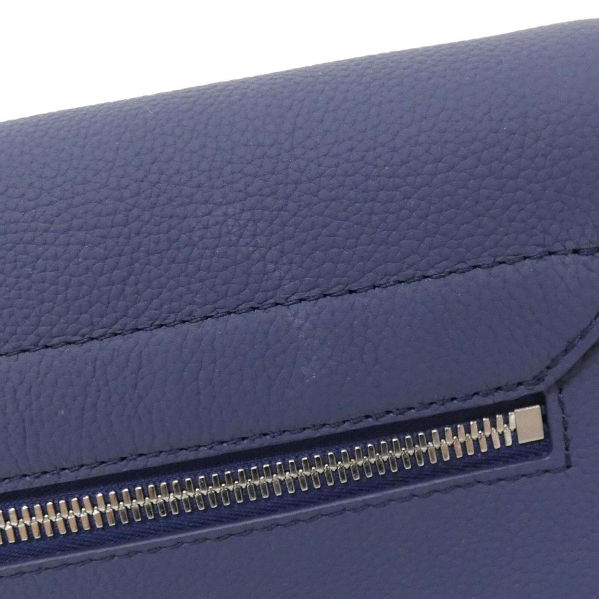 Louis Vuitton Blue Leather Shoulder Bag (Pre-Owned)