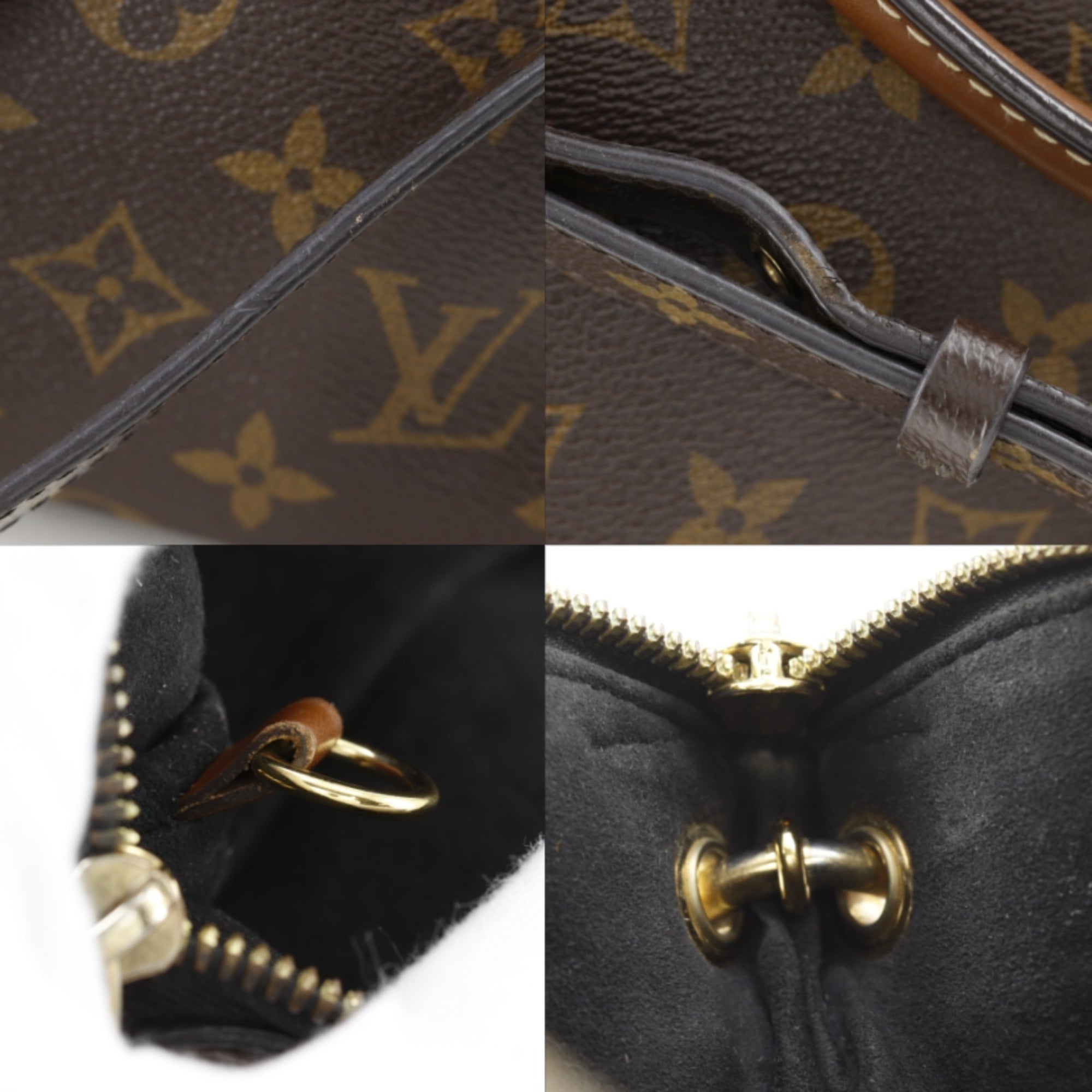 Louis Vuitton Black Brown Monogram Noir Monogram Handbag (Pre-Owned)