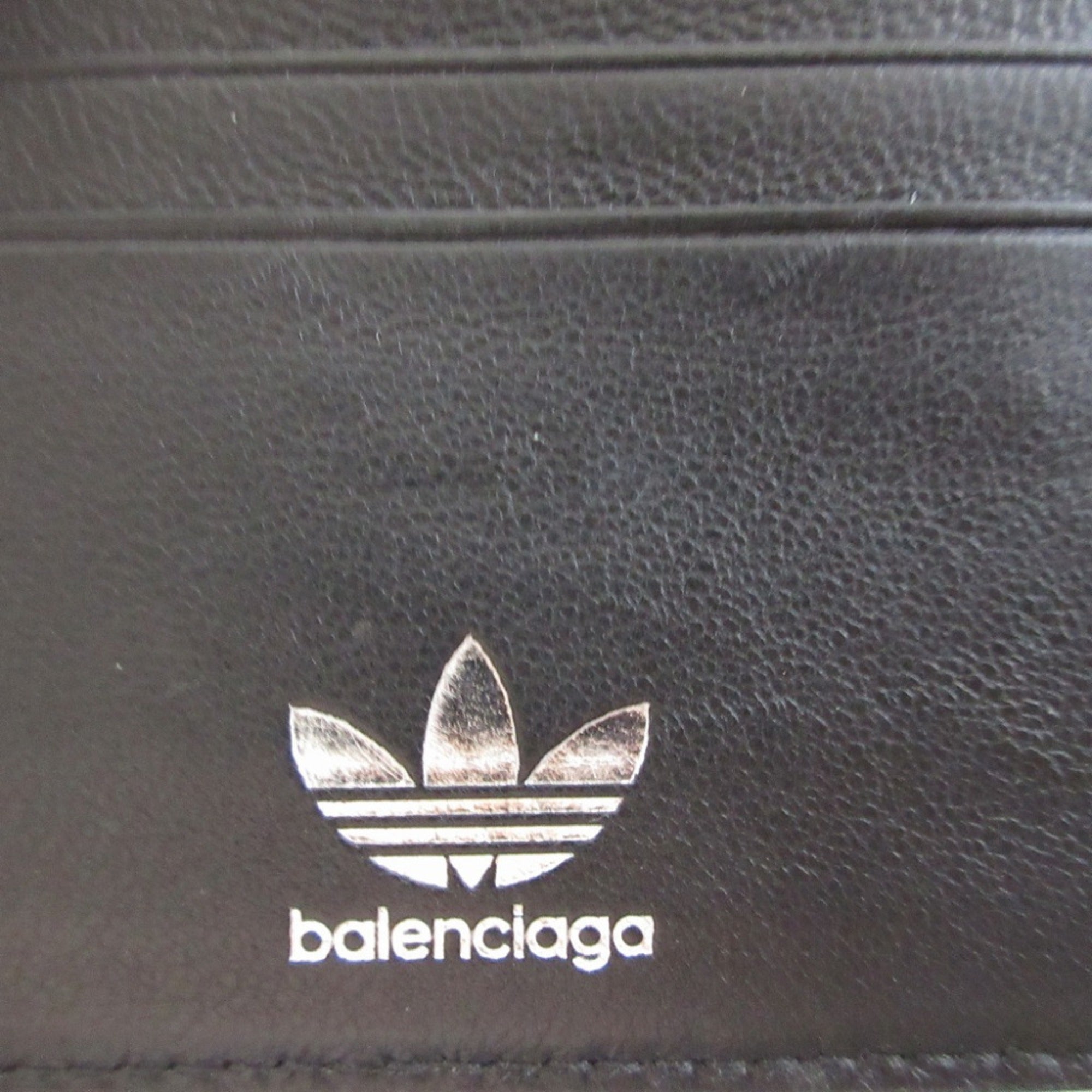 Balenciaga Black Leather Wallet (Bi-Fold) (Pre-Owned)