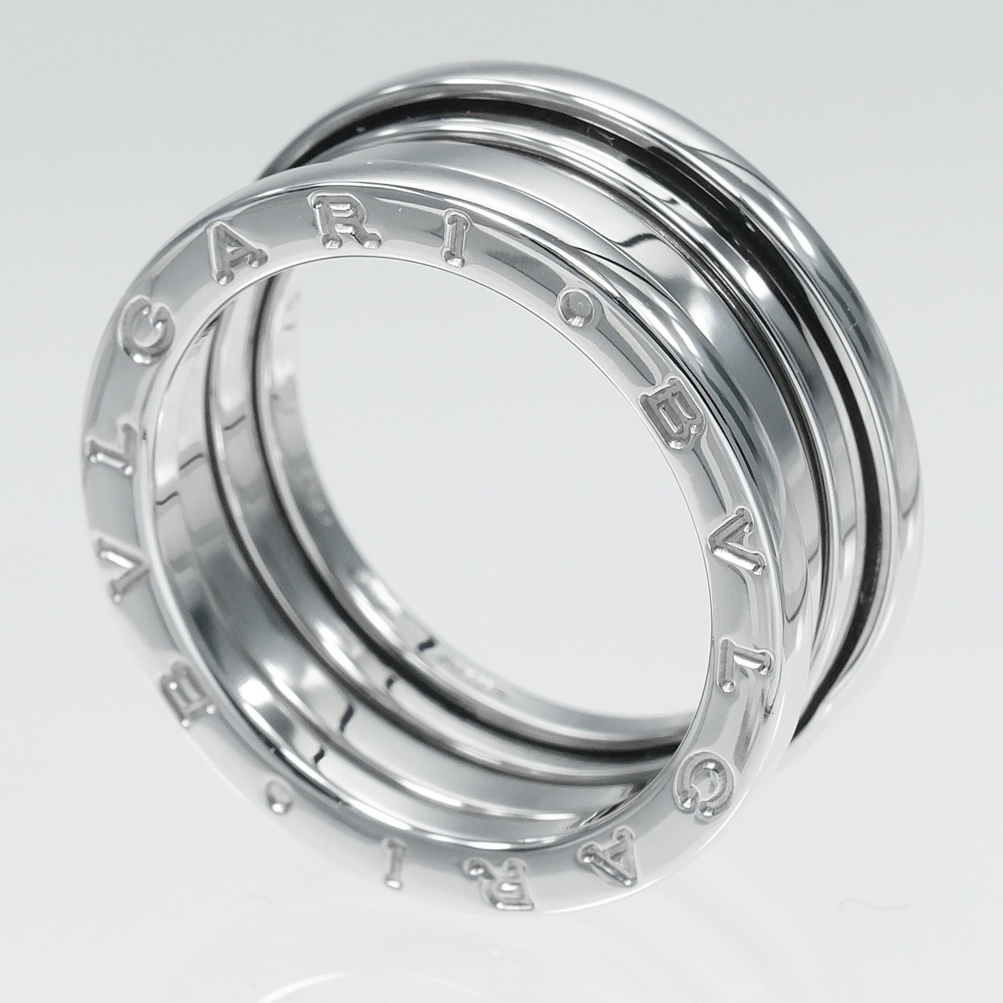 Bvlgari White Gold (18K) Band Ring (Pre-Owned)