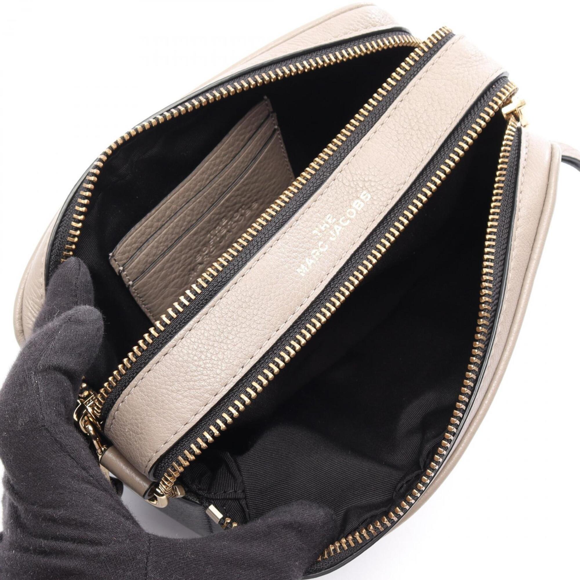 Marc Jacobs Beige Leather Handbag Shoulder Bag (Pre-Owned)