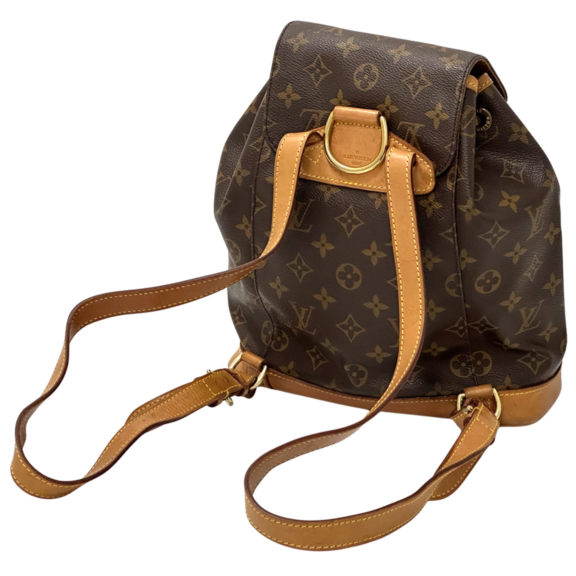 Louis Vuitton Brown Monogram Canvas Backpack (Pre-Owned)