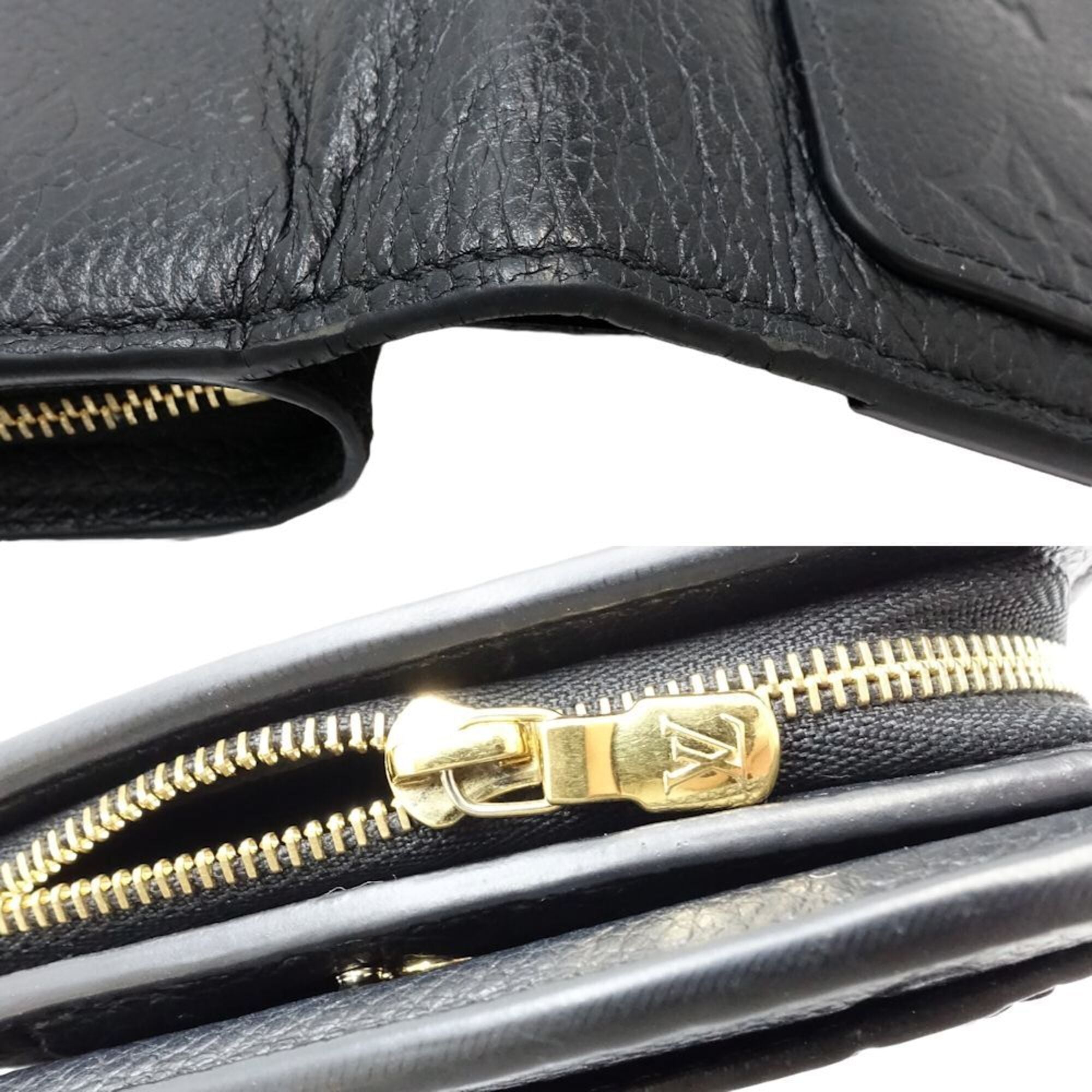 Louis Vuitton Monogram Empreinte Noir Monogram Empreinte Wallet (Bi-Fold) (Pre-Owned)