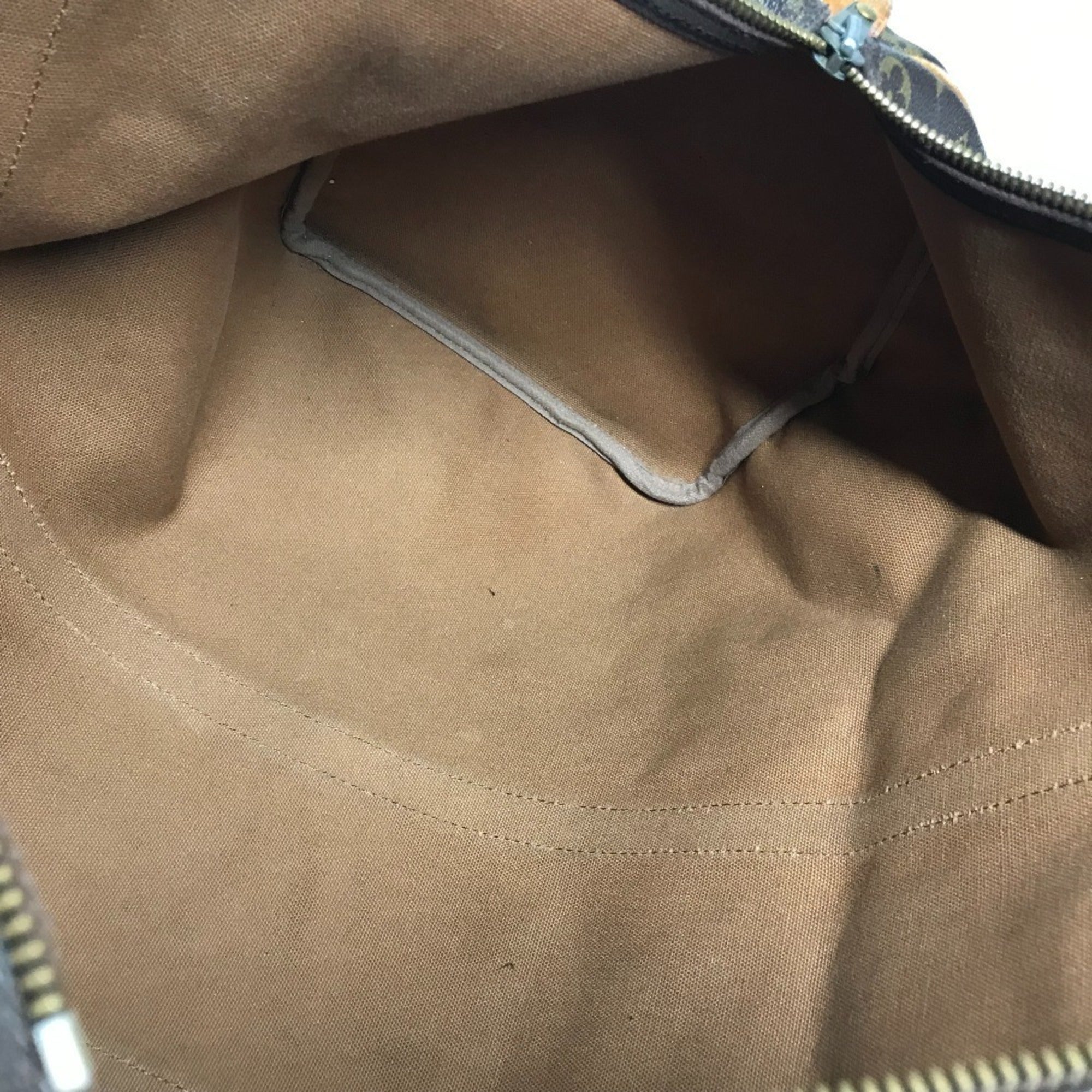 Louis Vuitton Brown Monogram Canvas Boston Bag Handbag (Pre-Owned)