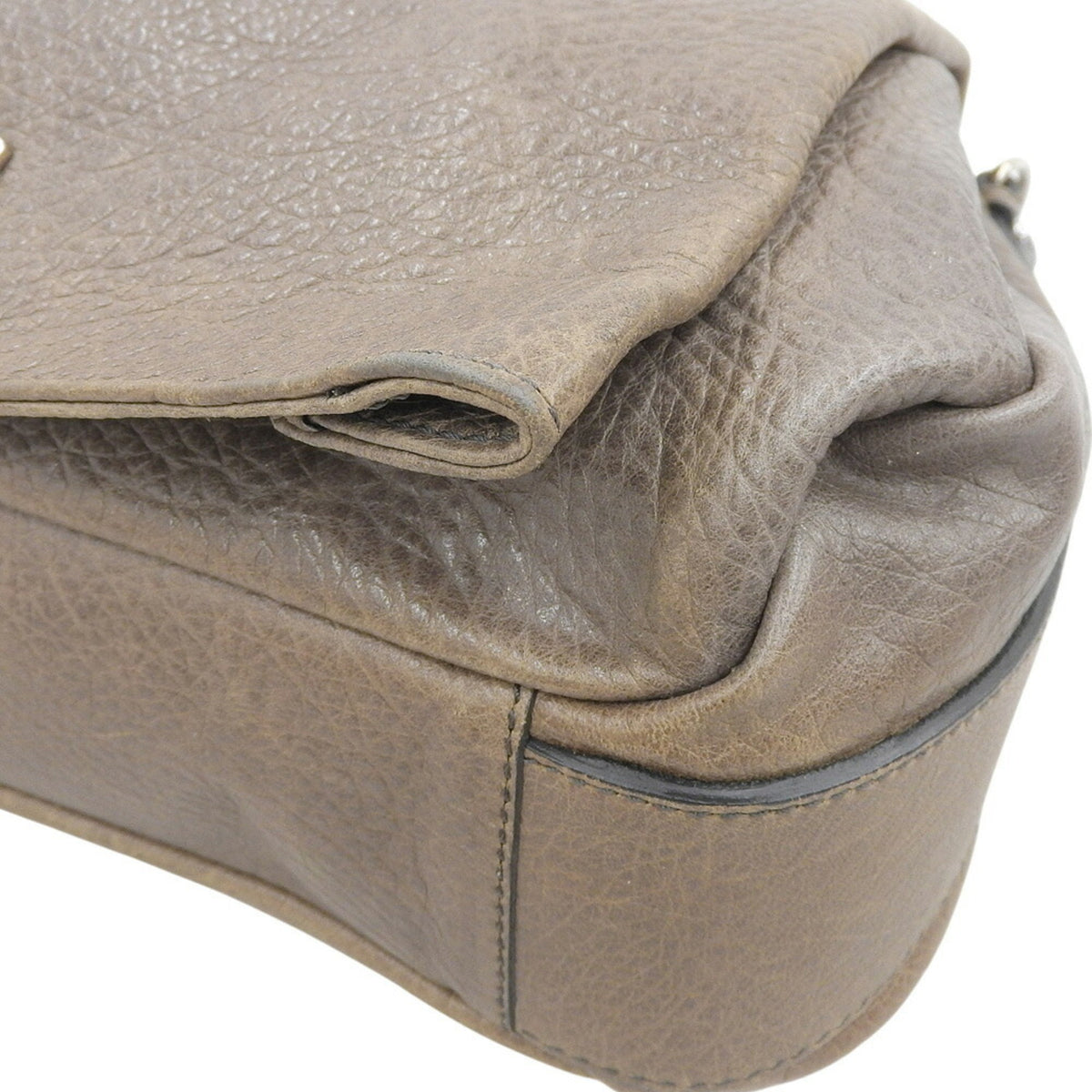 Celine Gray Leather Handbag (Pre-Owned)