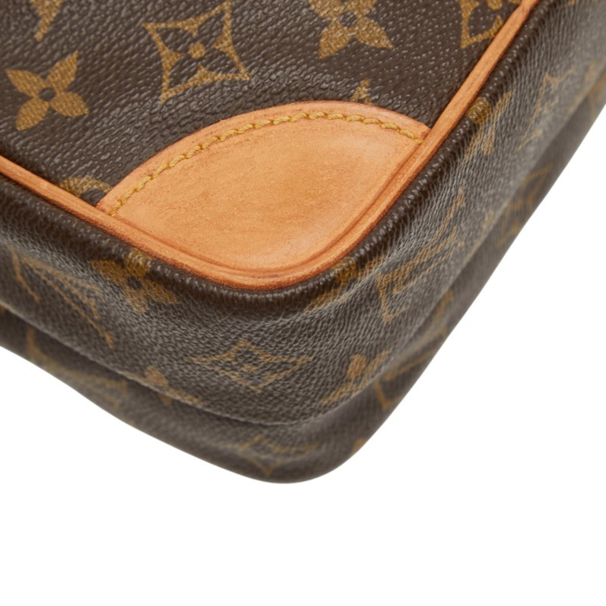 Louis Vuitton Brown Pvc Leather Shoulder Bag (Pre-Owned)