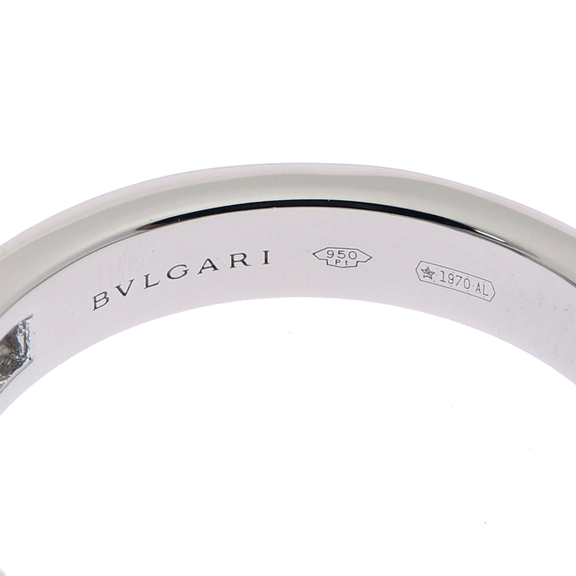 Bvlgari Platinum 950 Band Ring (Pre-Owned)