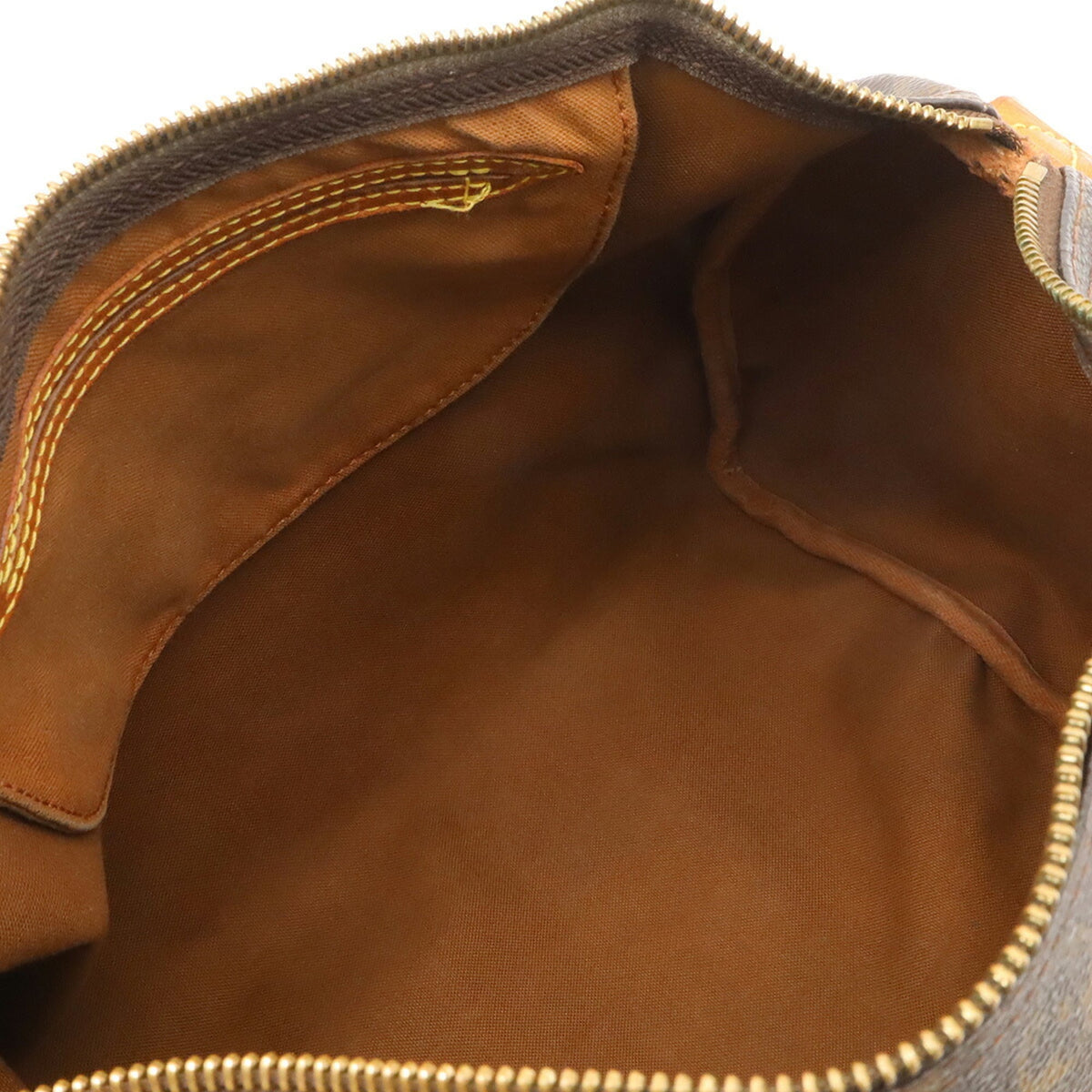 Louis Vuitton Brown Galle Monogram White Monogram Handbag (Pre-Owned)