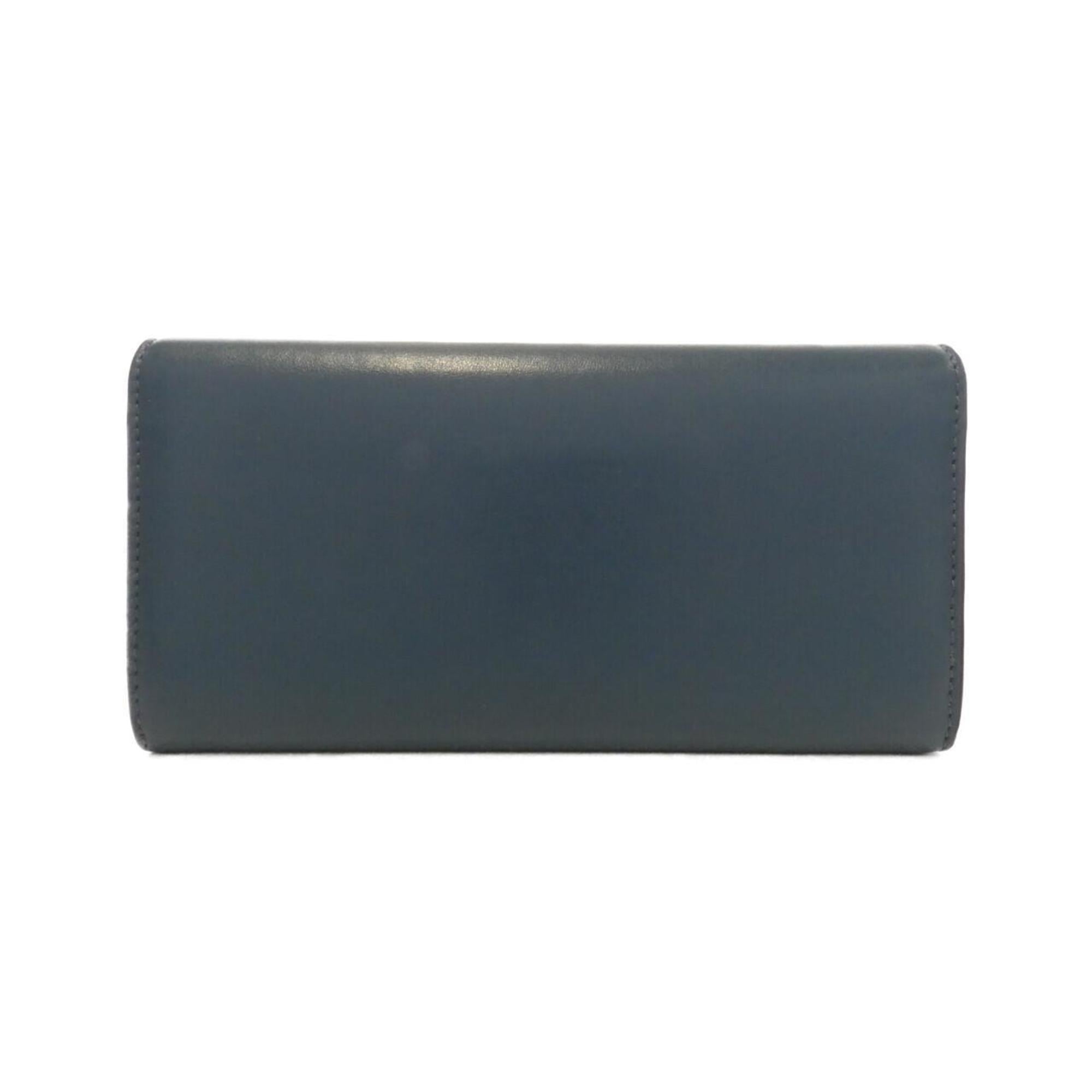 Fendi Leather Long Wallet (Bi-Fold) (Pre-Owned)