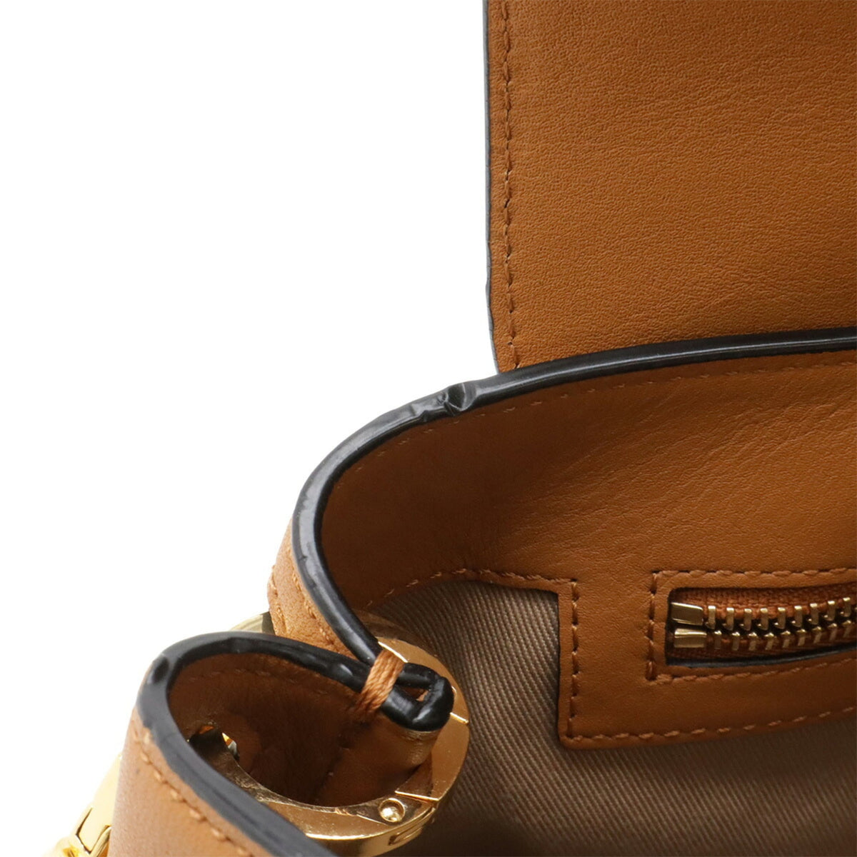 Mcm Brown Pvc Shoulder Bag (Pre-Owned)