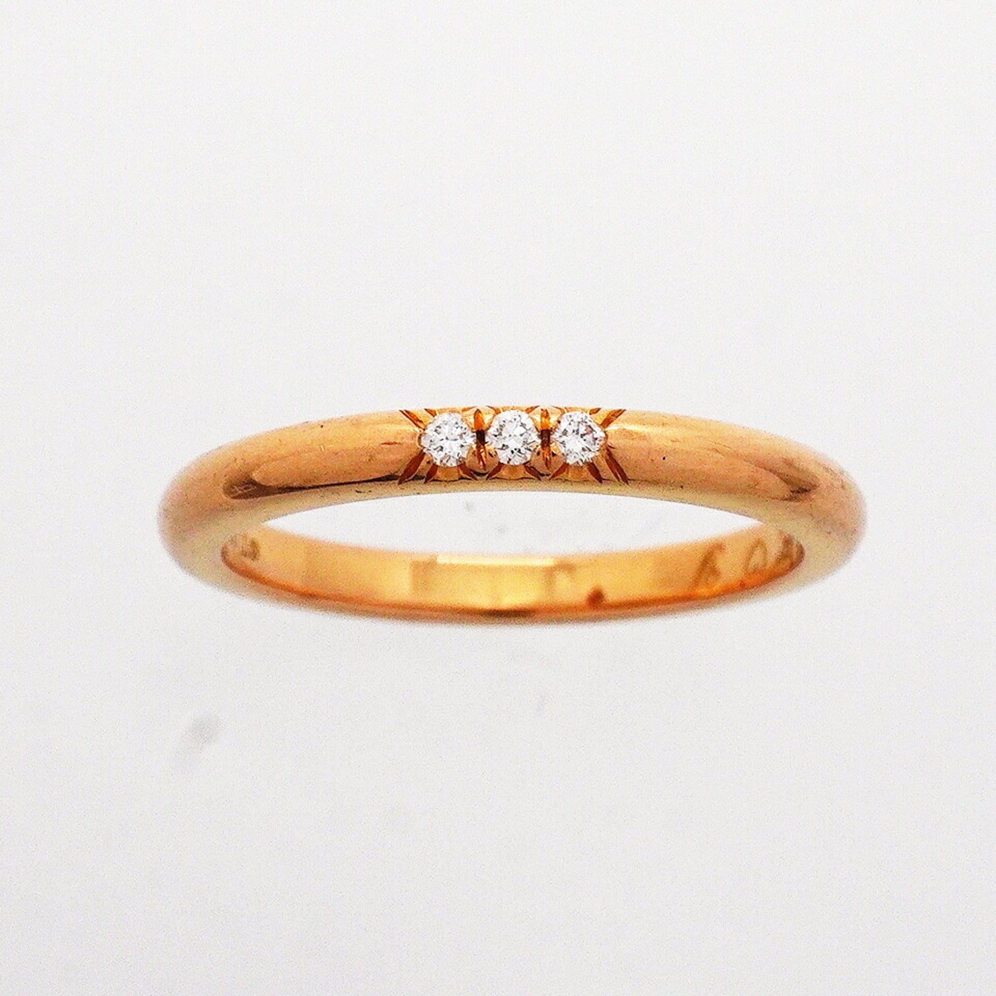 Tiffany Pink Gold (18K) Band Ring (Pre-Owned)