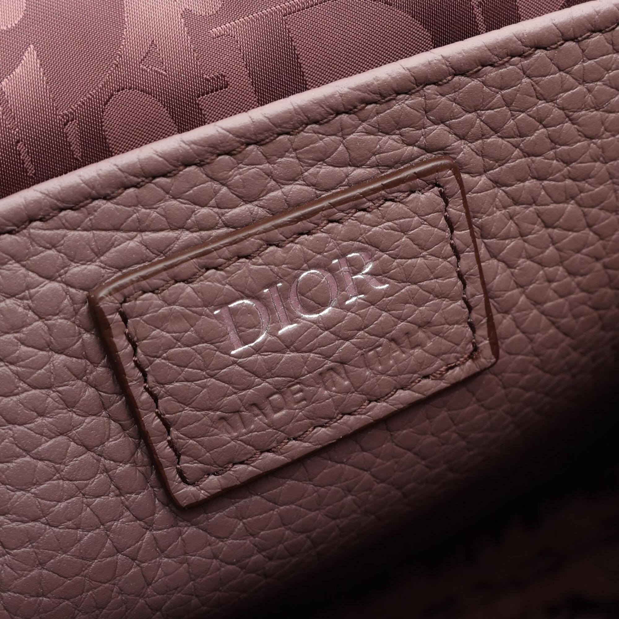Christian Dior Pink Leather Handbag Shoulder Bag (Pre-Owned)