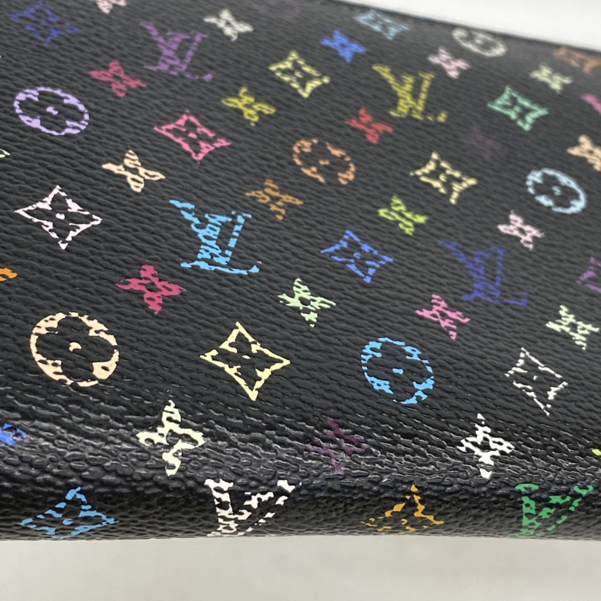 Louis Vuitton Grenade Noir Long Wallet (Bi-Fold) (Pre-Owned)